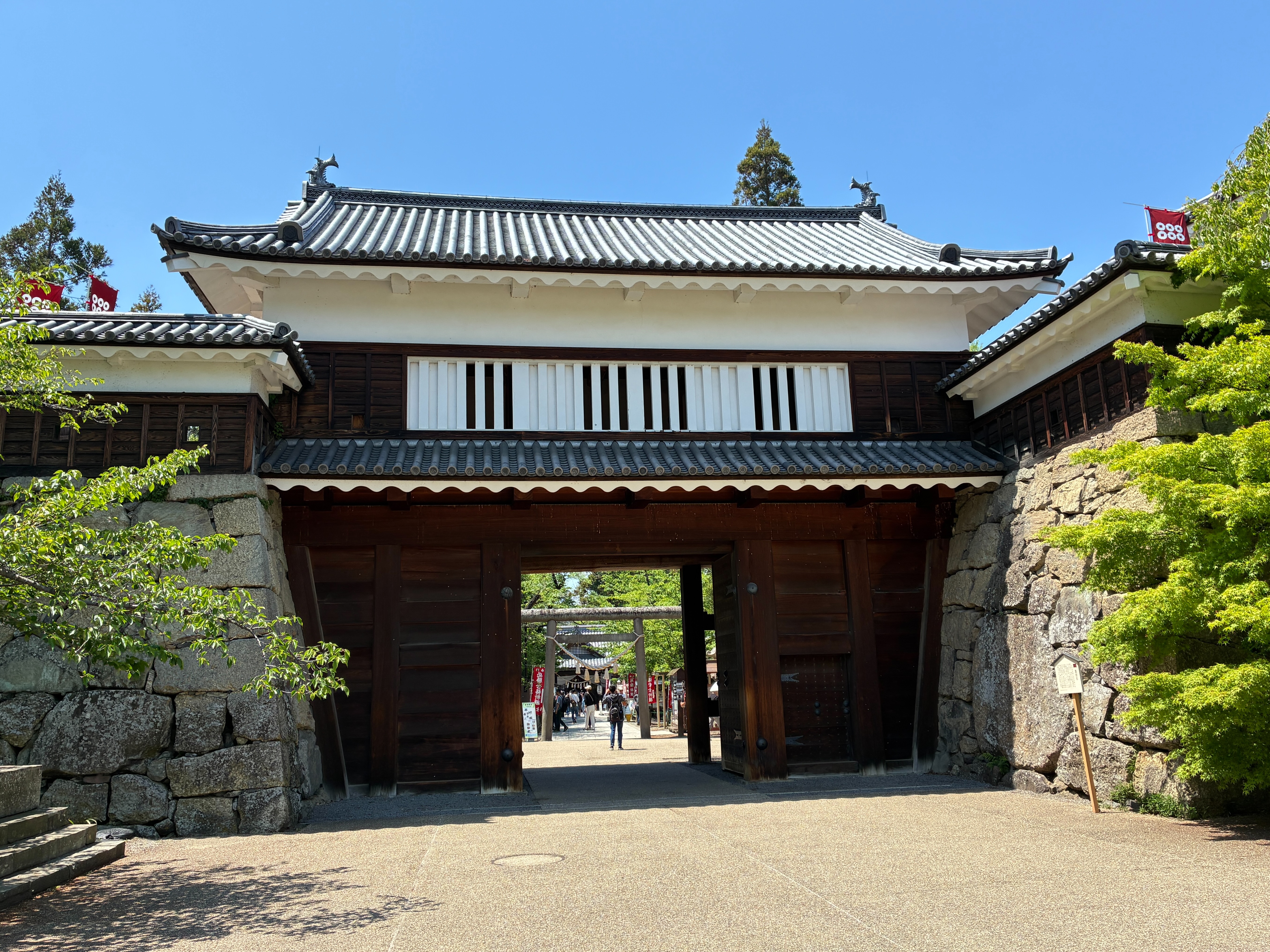 上田城跡 東虎口櫓門