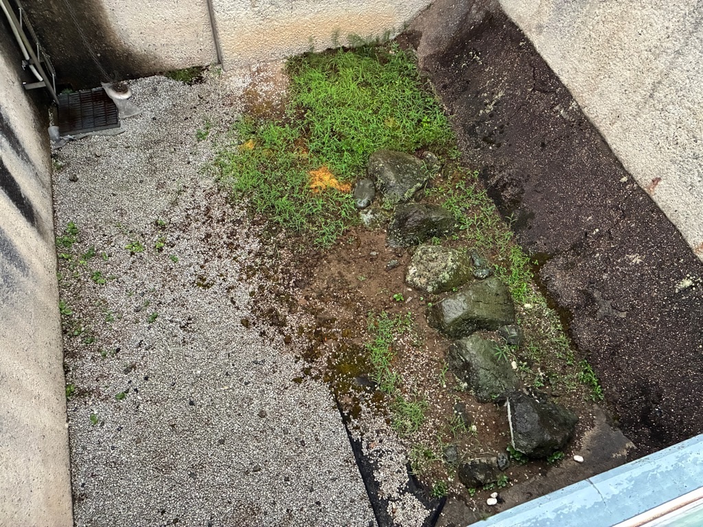 北ノ庄城跡 北庄城石垣