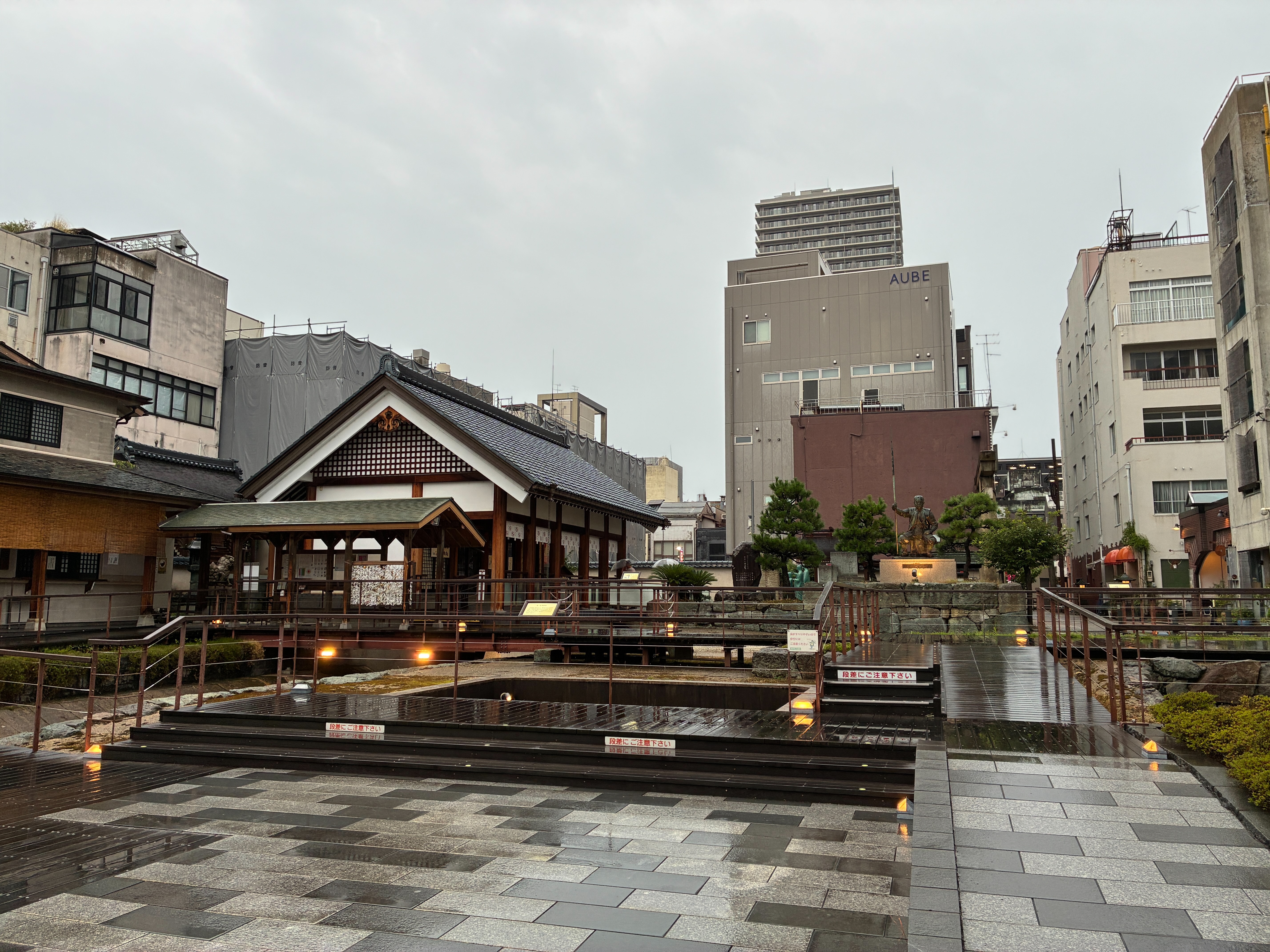 北ノ庄城跡 柴田公園として整備されている