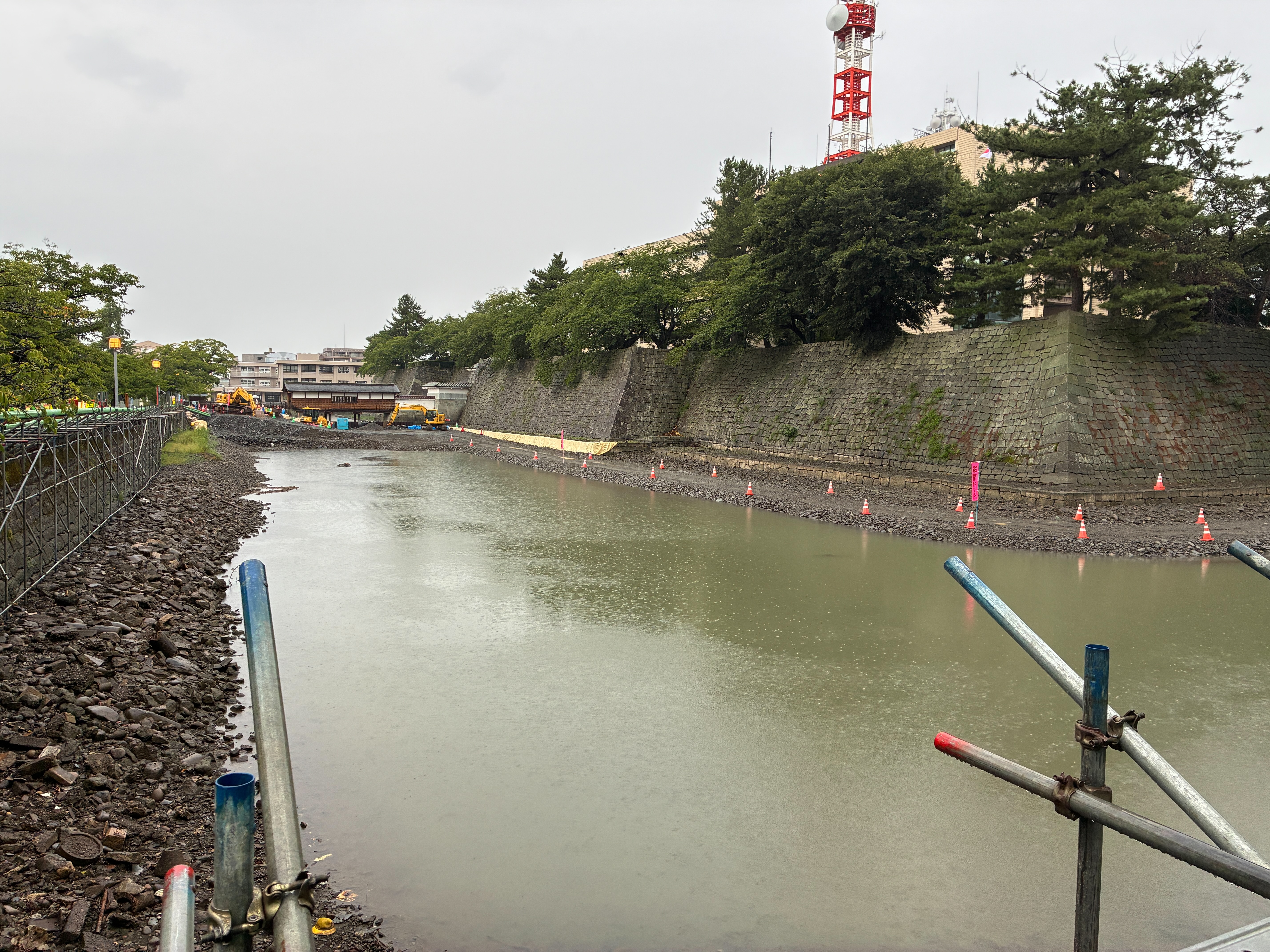 福井城跡 坤櫓跡