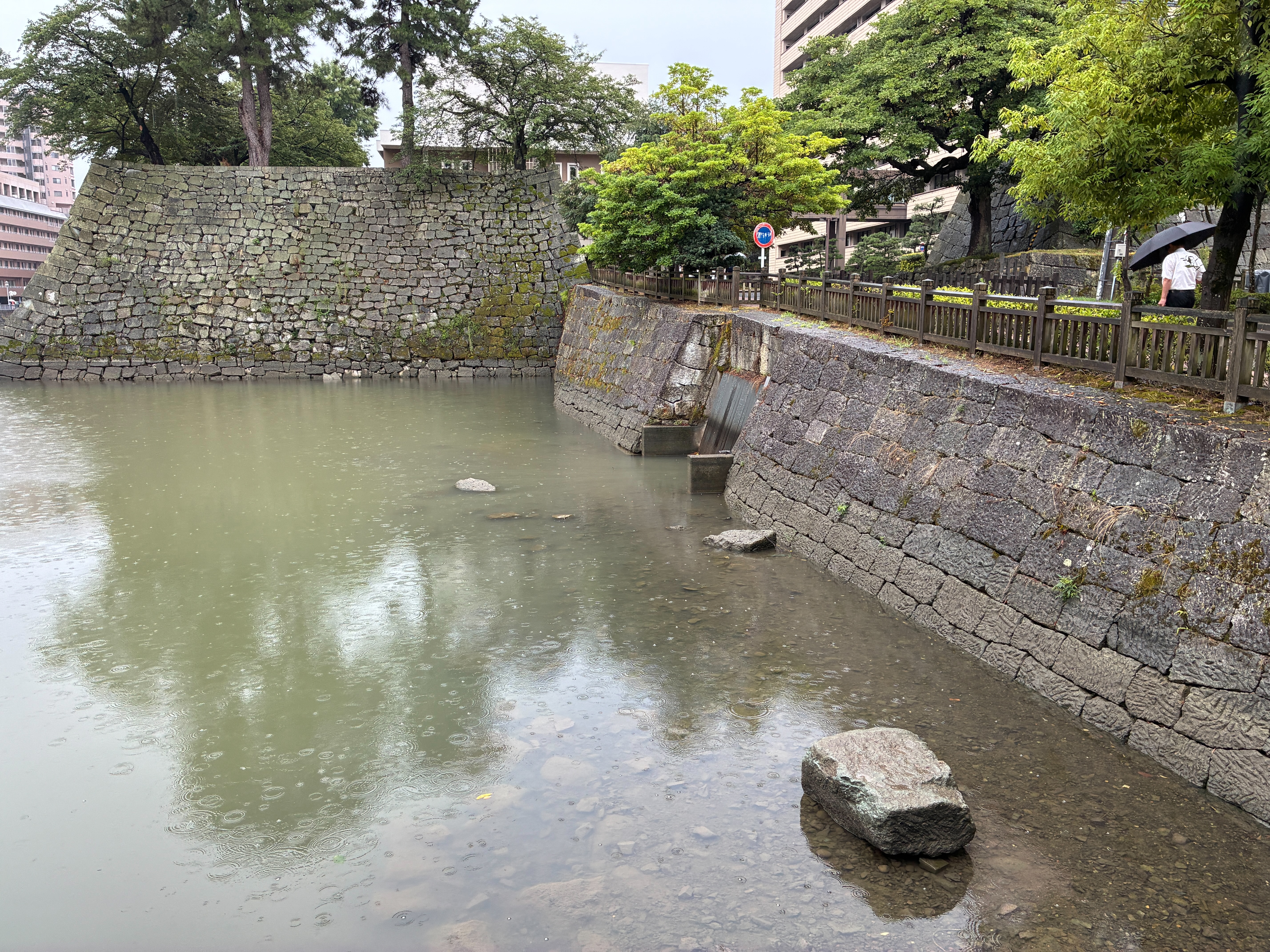 福井城跡 北不明門土橋