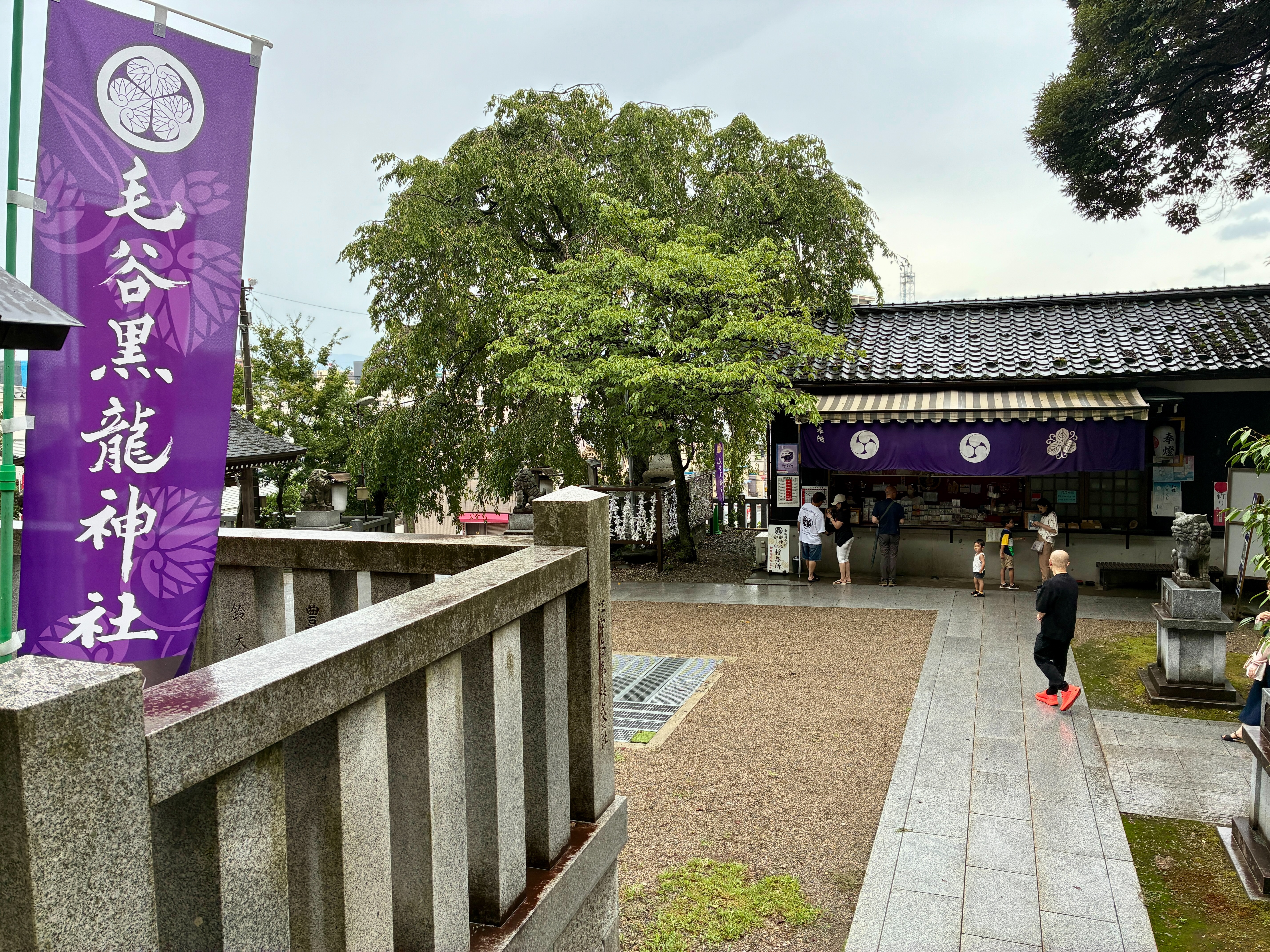 毛谷黒龍神社 境内