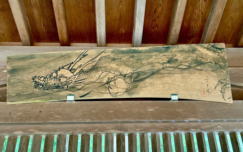 岡太神社・大瀧神社 龍の絵