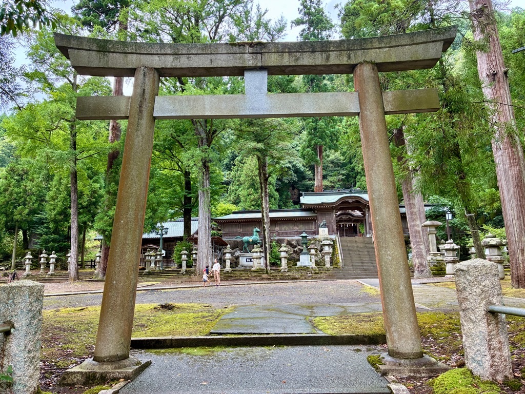 岡太神社・大瀧神社 南の鳥居