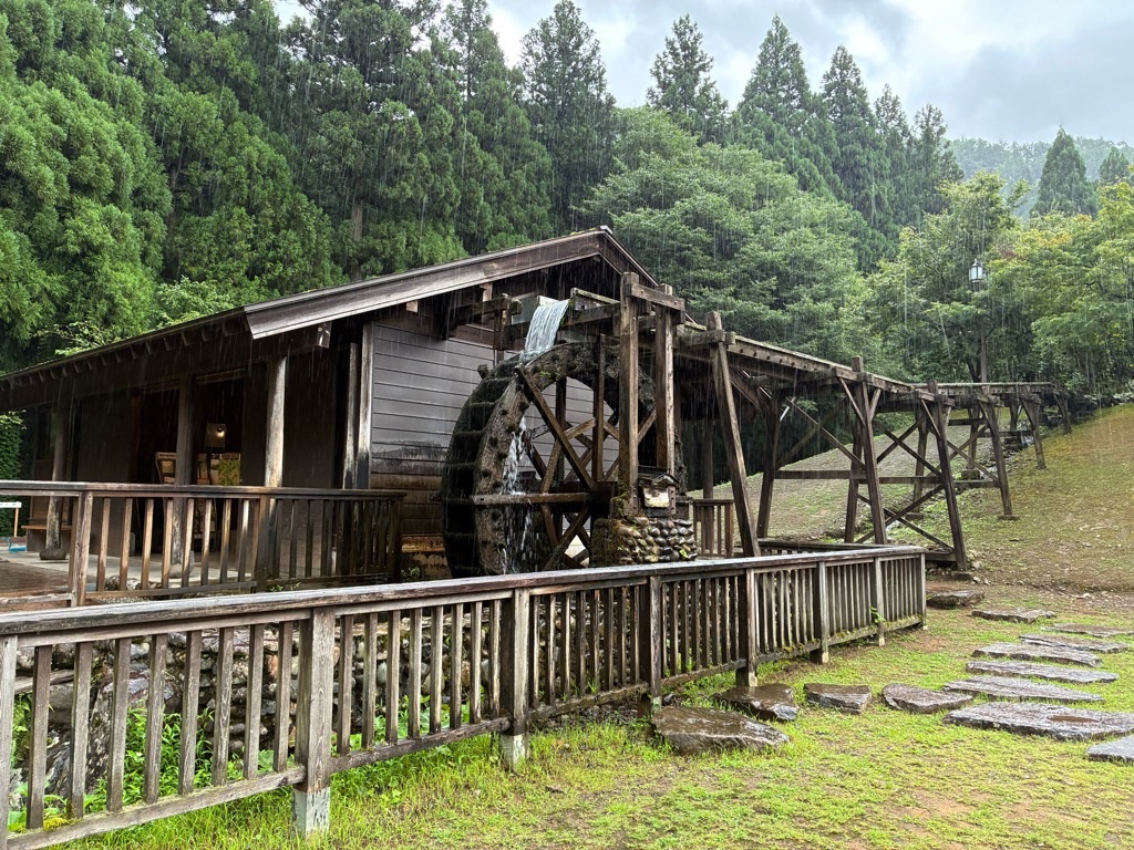 福井のかずら橋 水車小屋