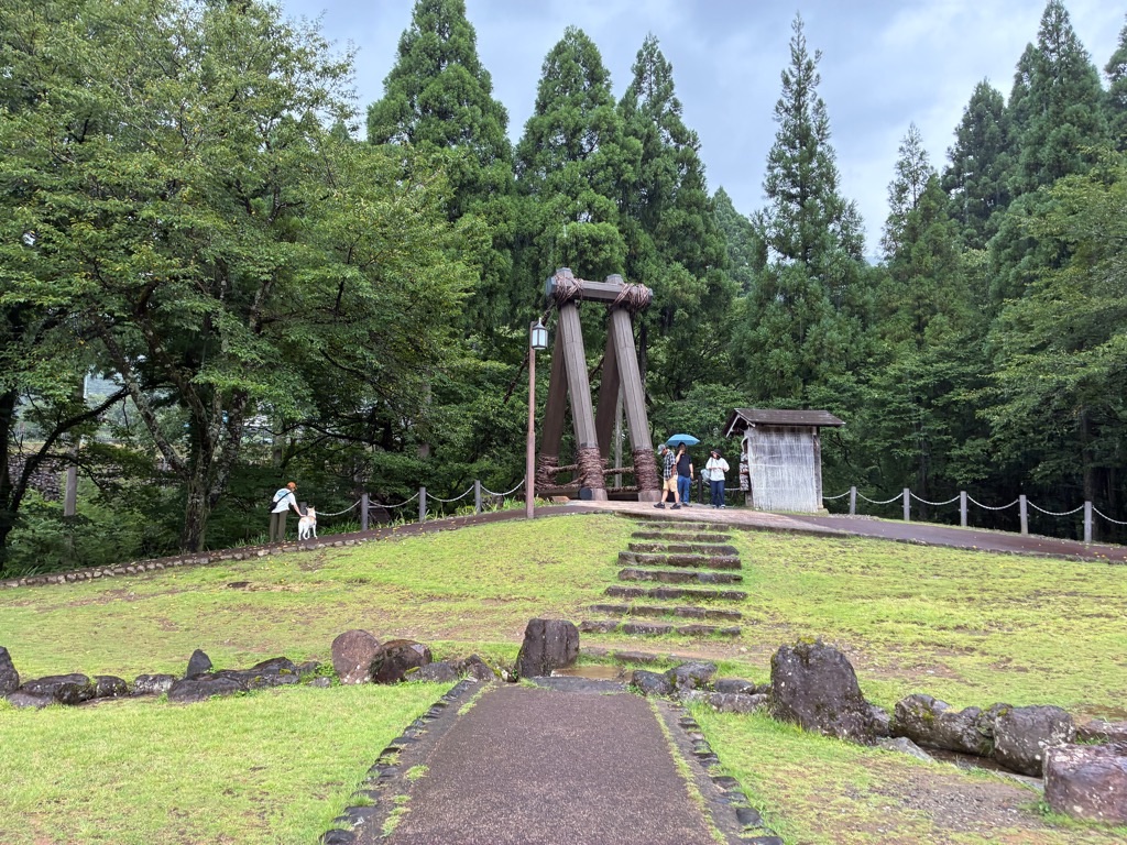 福井のかずら橋 料金所