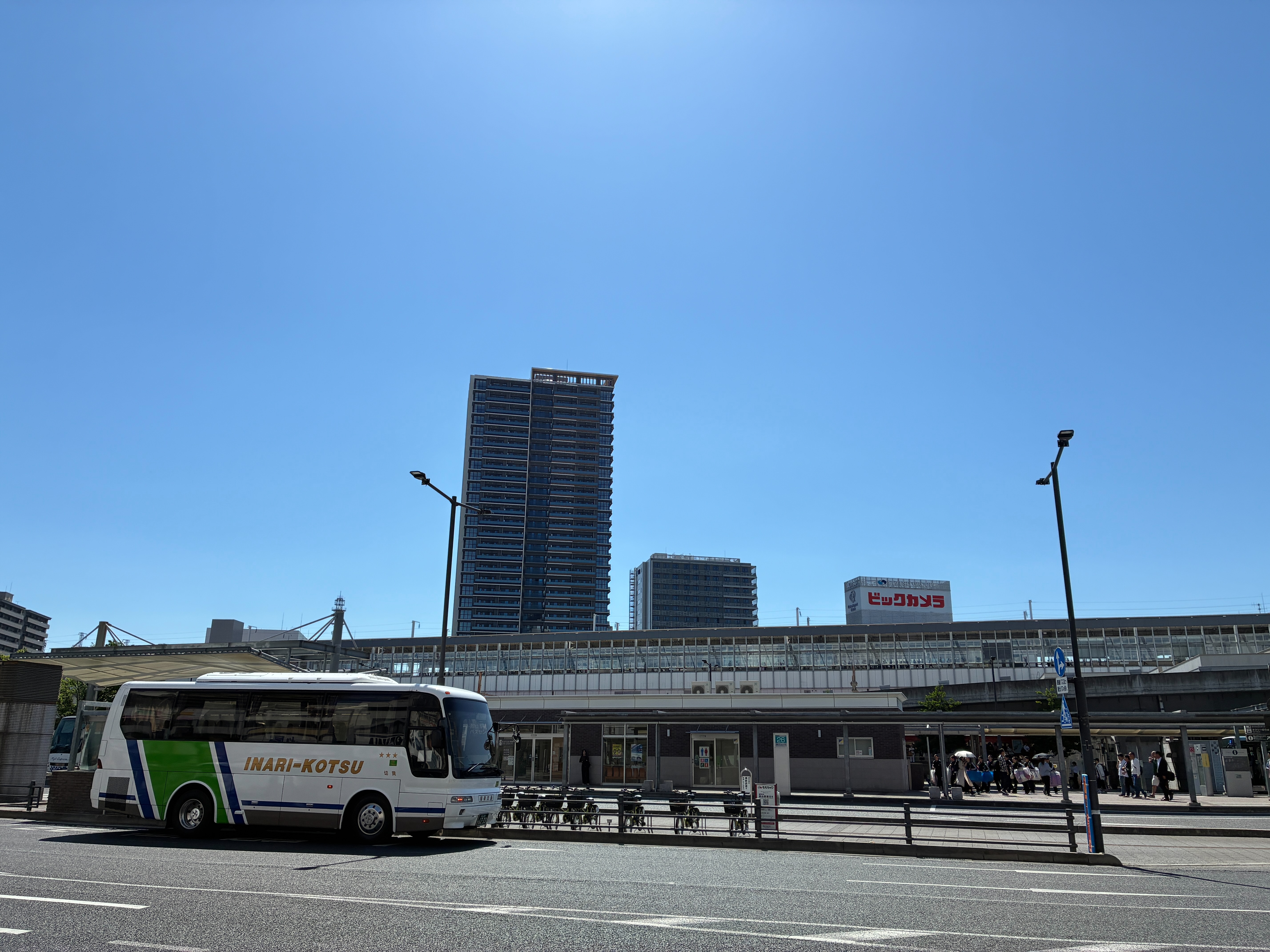 岡山駅西口 全景