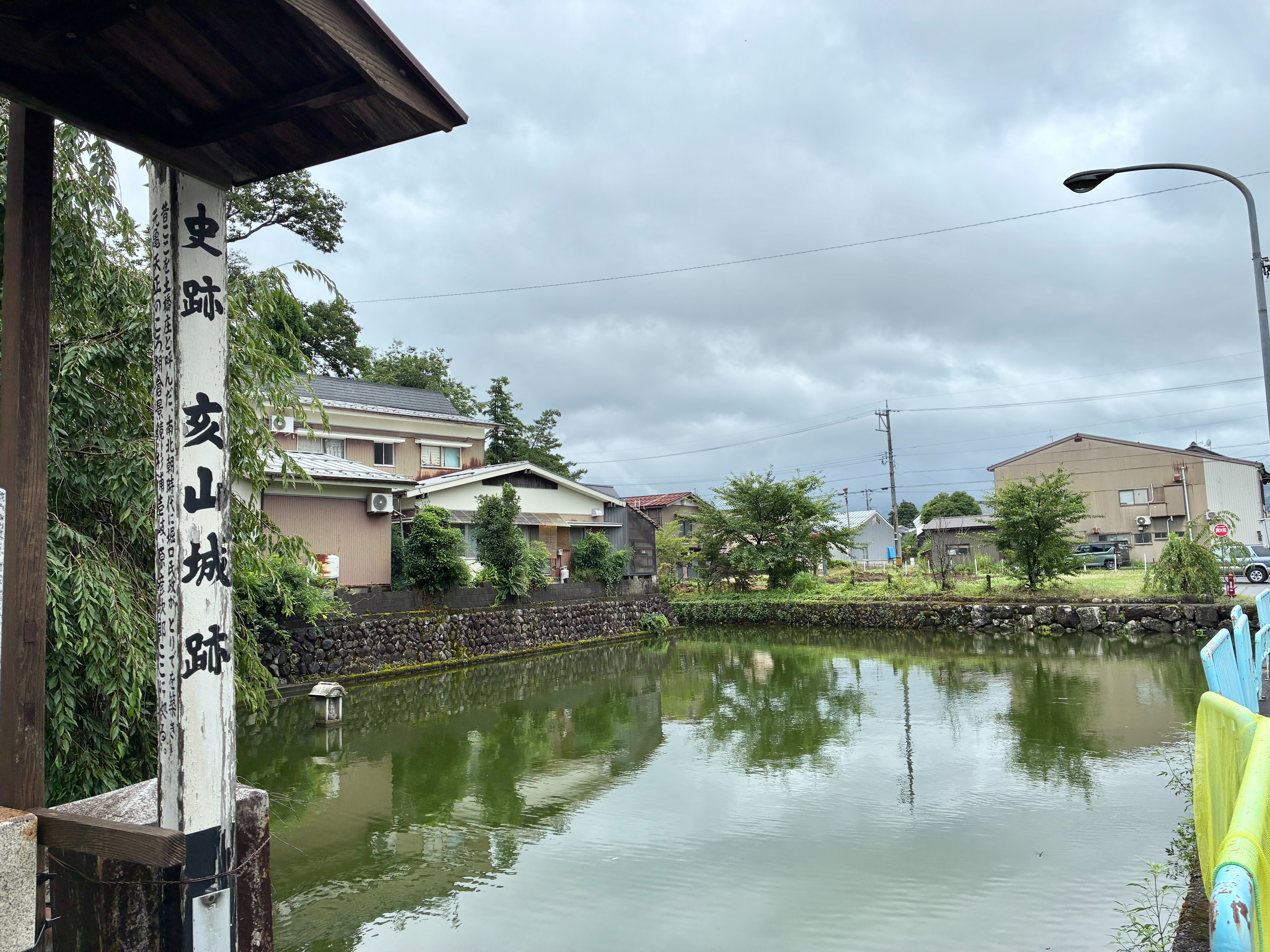 越前大野 日吉神社 亥山城跡遺構