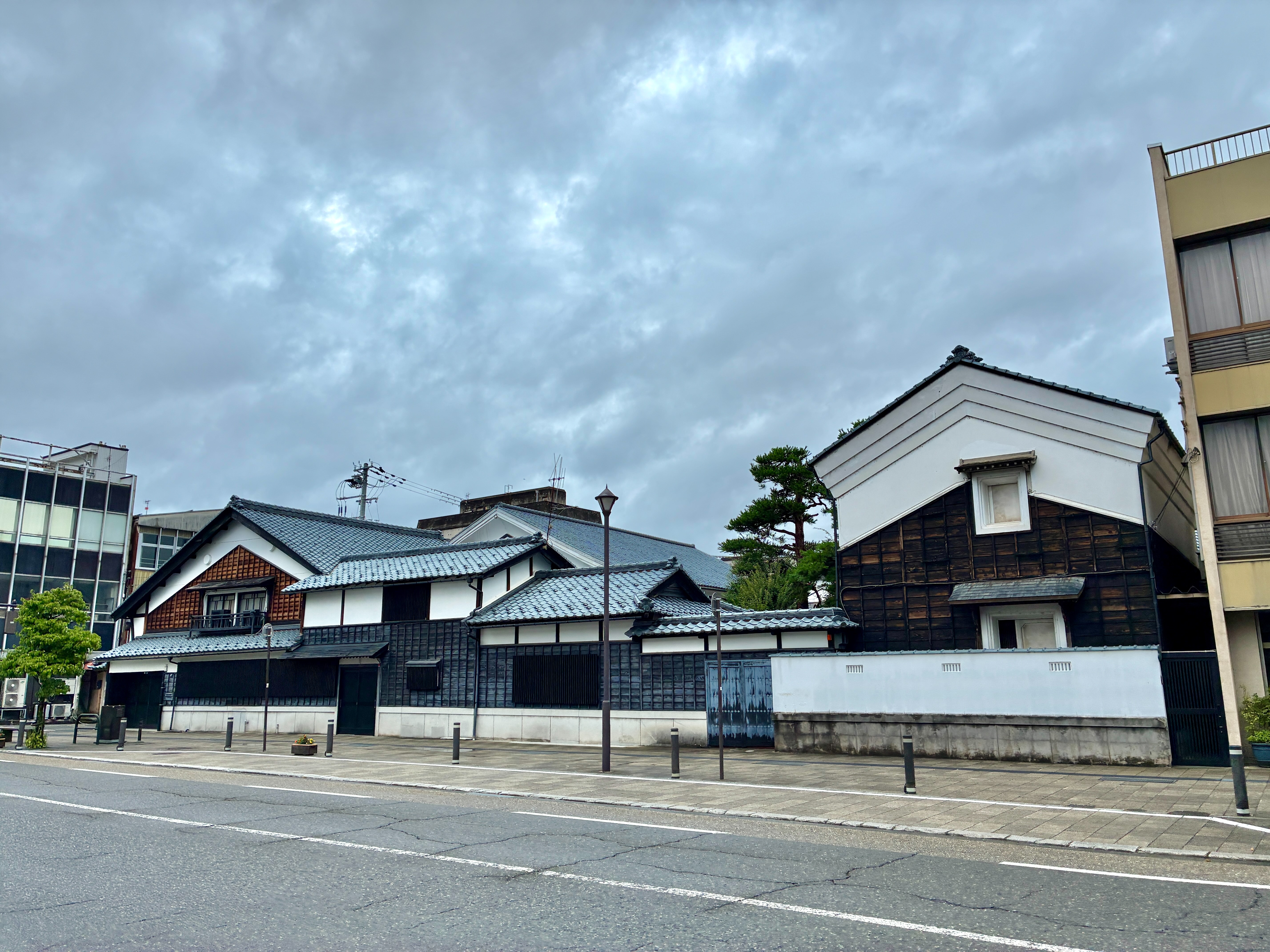 越前大野城下町 国道476号 五番六間の辻