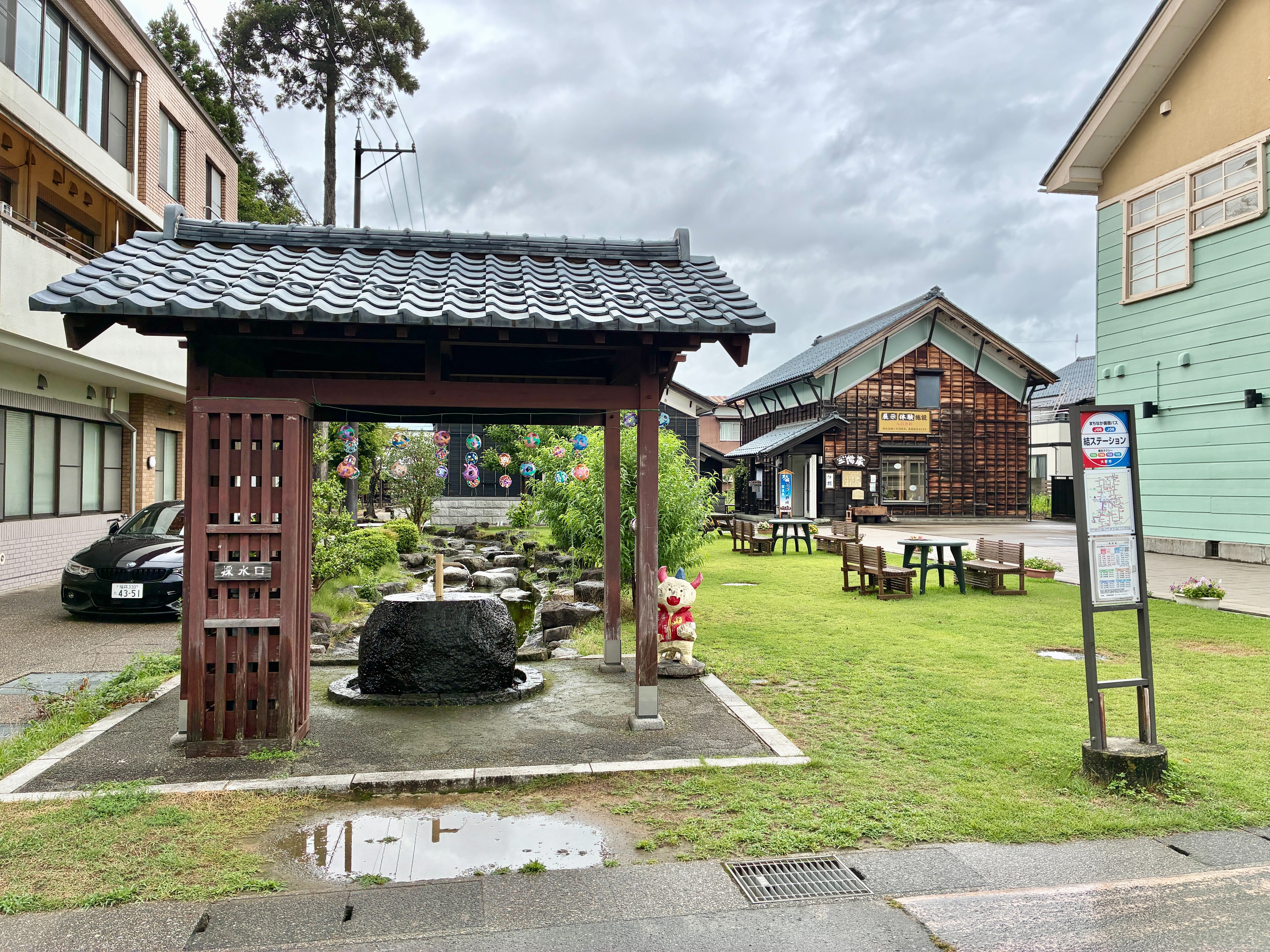 越前大野城下町 芹川清水