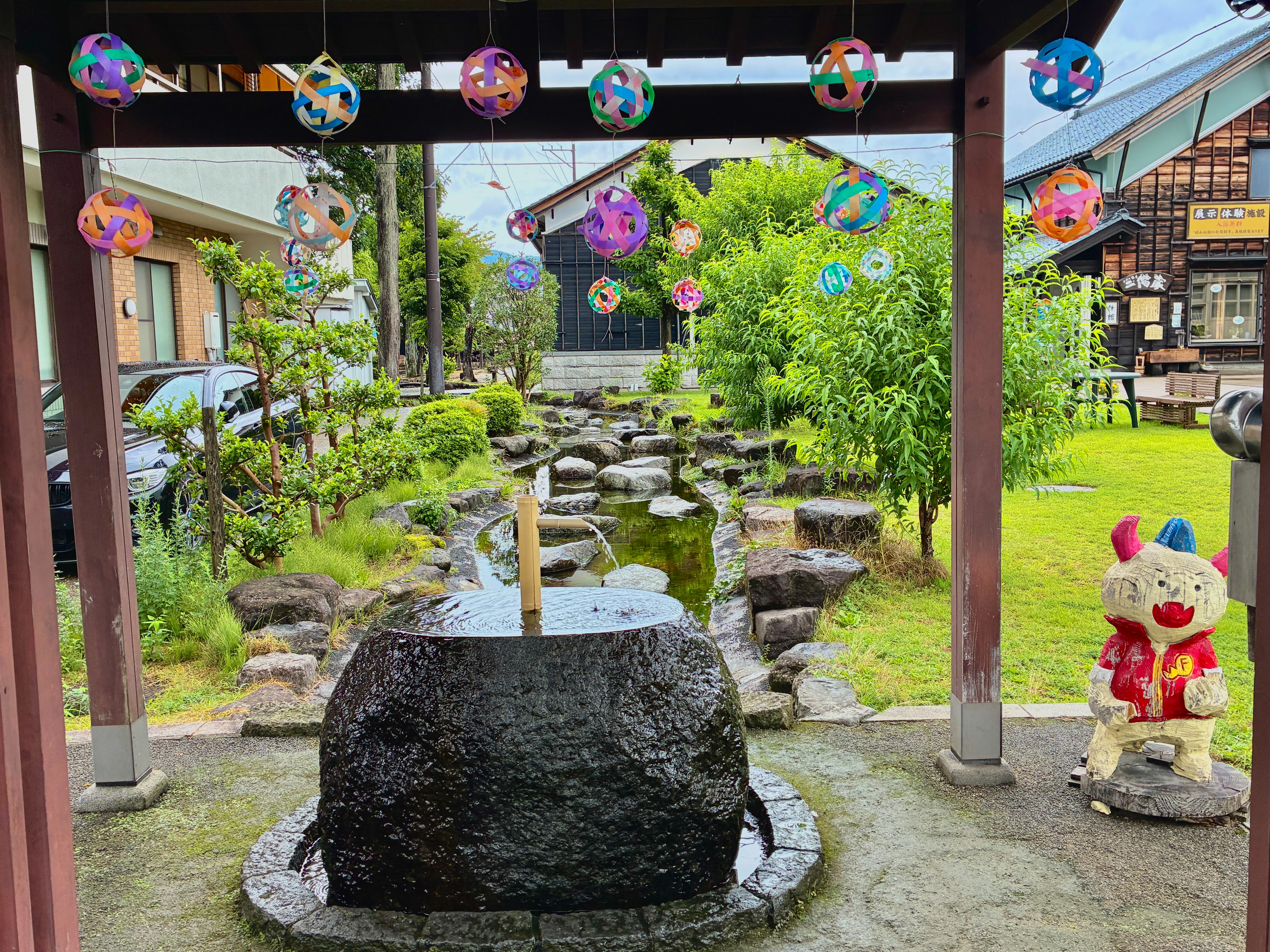 越前大野城下町 芹川清水