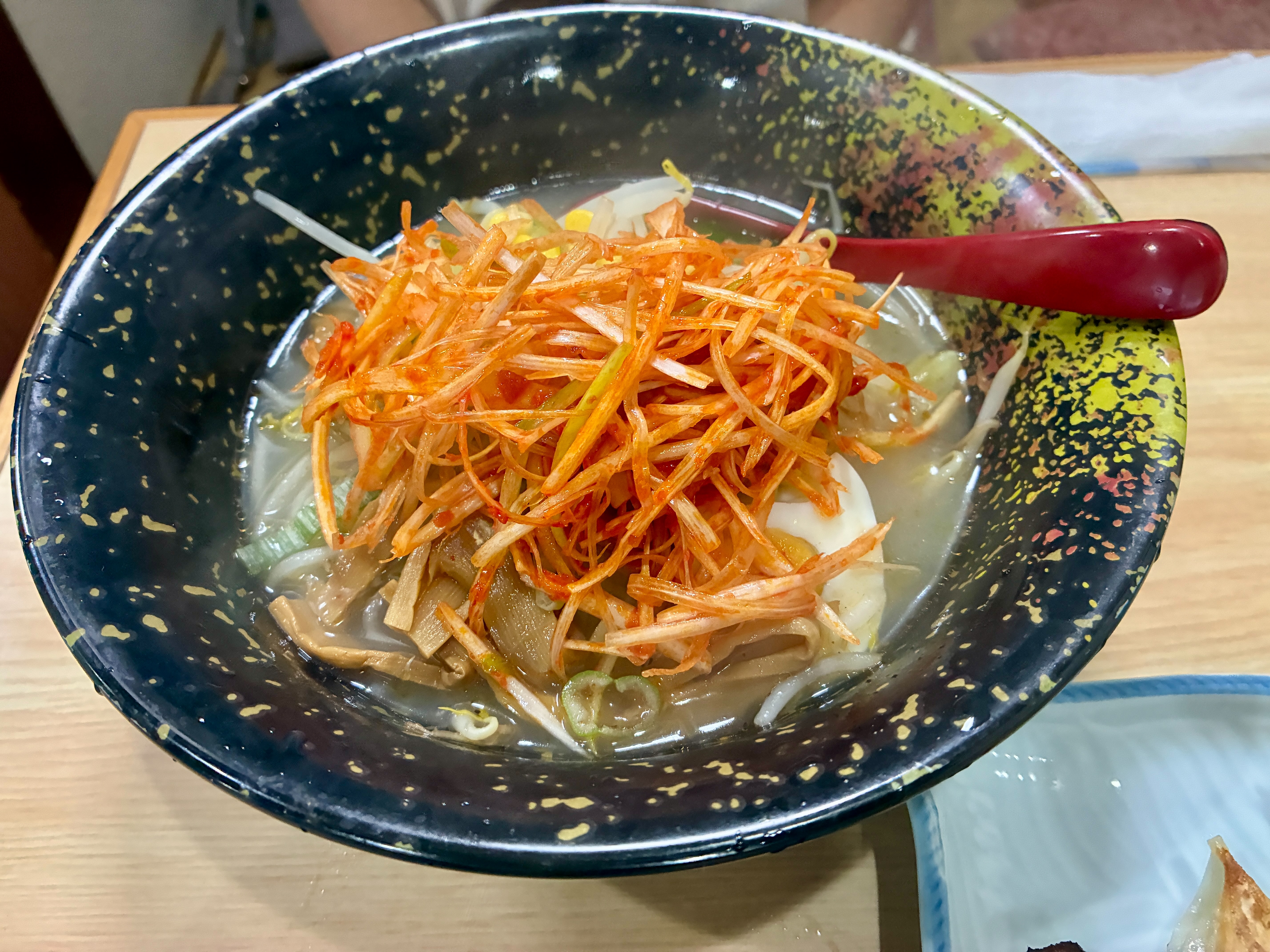 越前大野 てんやラーメン ネギラーメン 塩