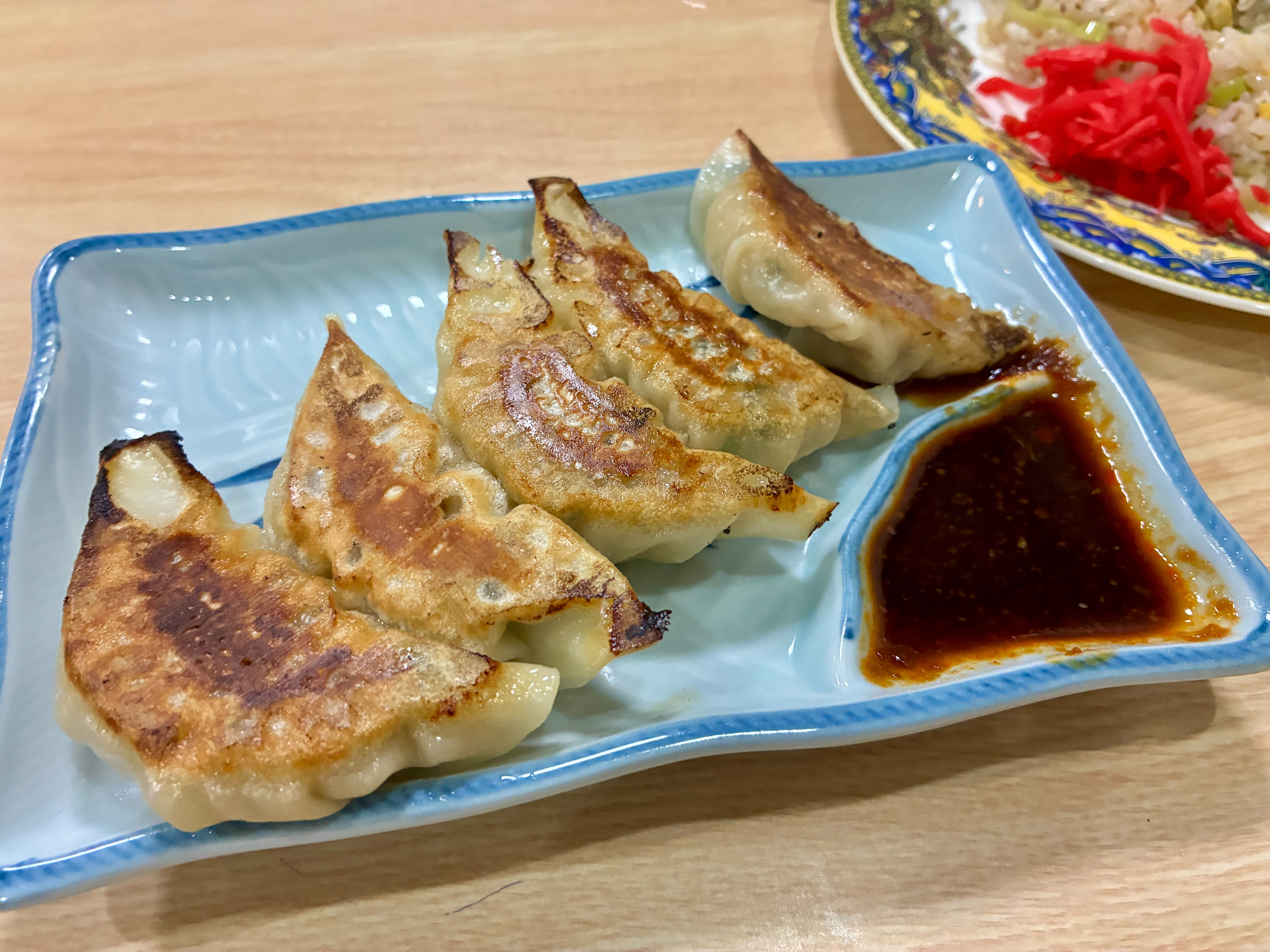 越前大野 てんやラーメン 餃子
