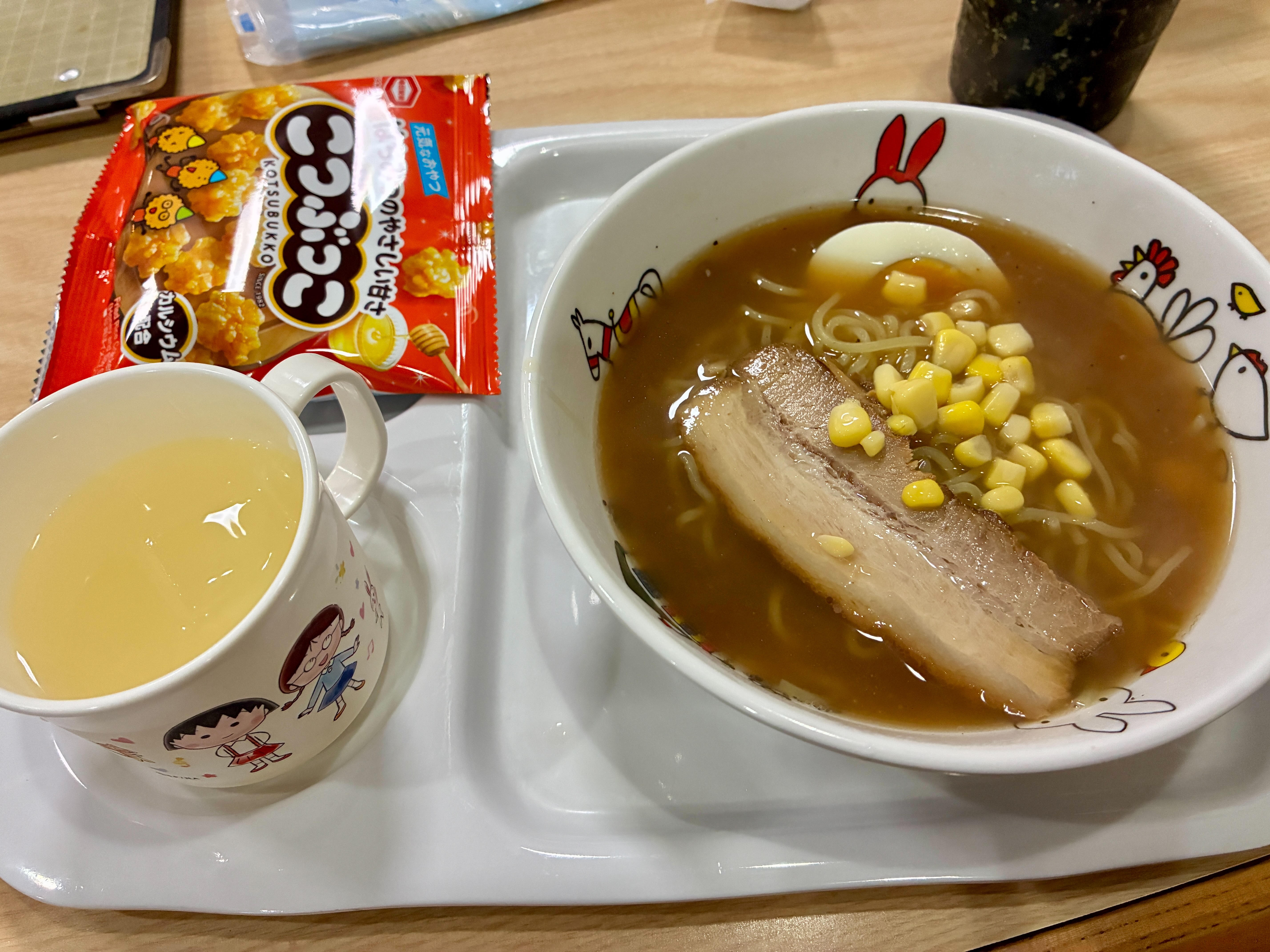 越前大野 てんやラーメン お子様ラーメン（味噌）