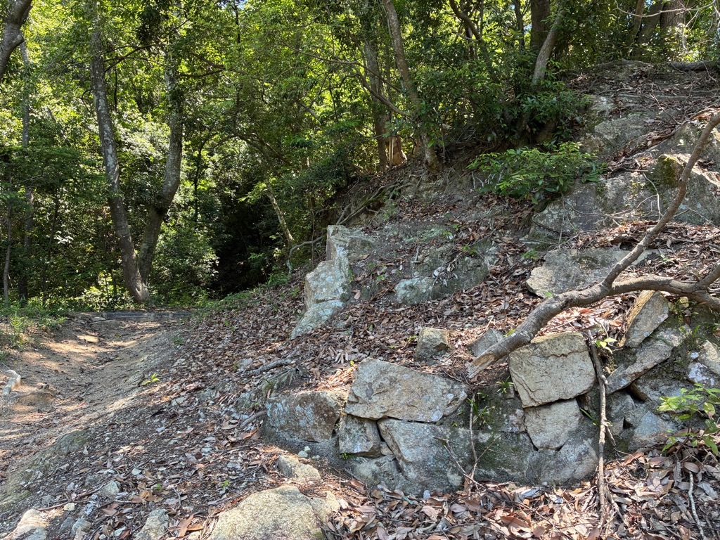 備中松山城 石塁