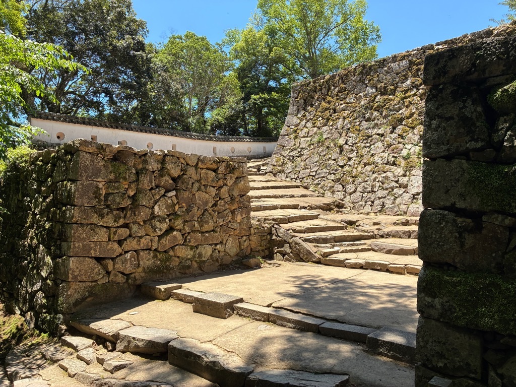備中松山城 大手門跡