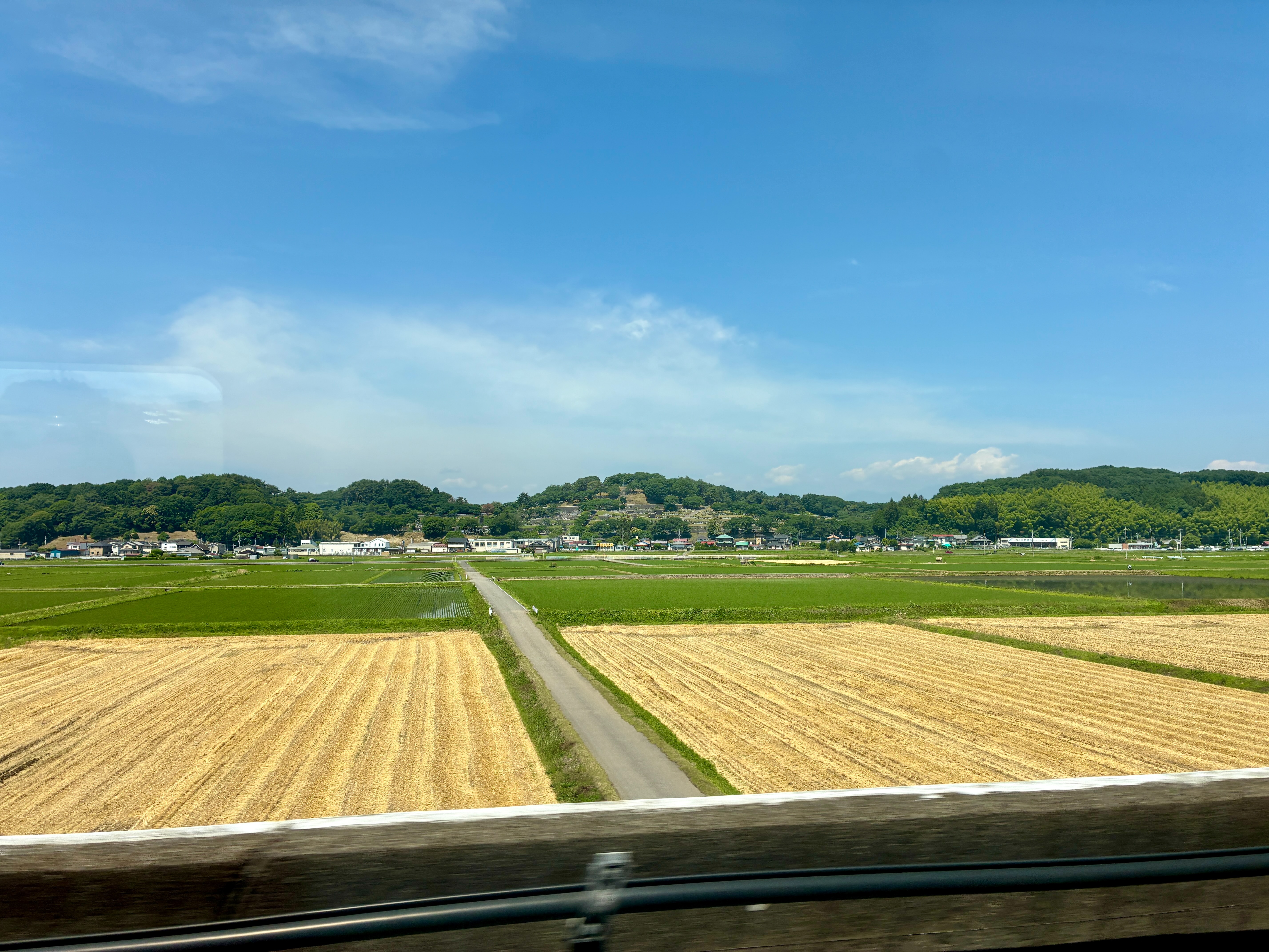 東北新幹線 なすの255号 宇都宮市山田川の先