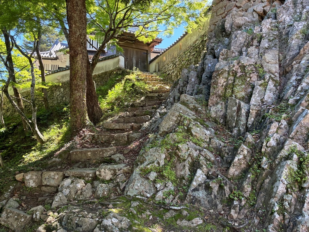 備中松山城 腕木御門（復元）