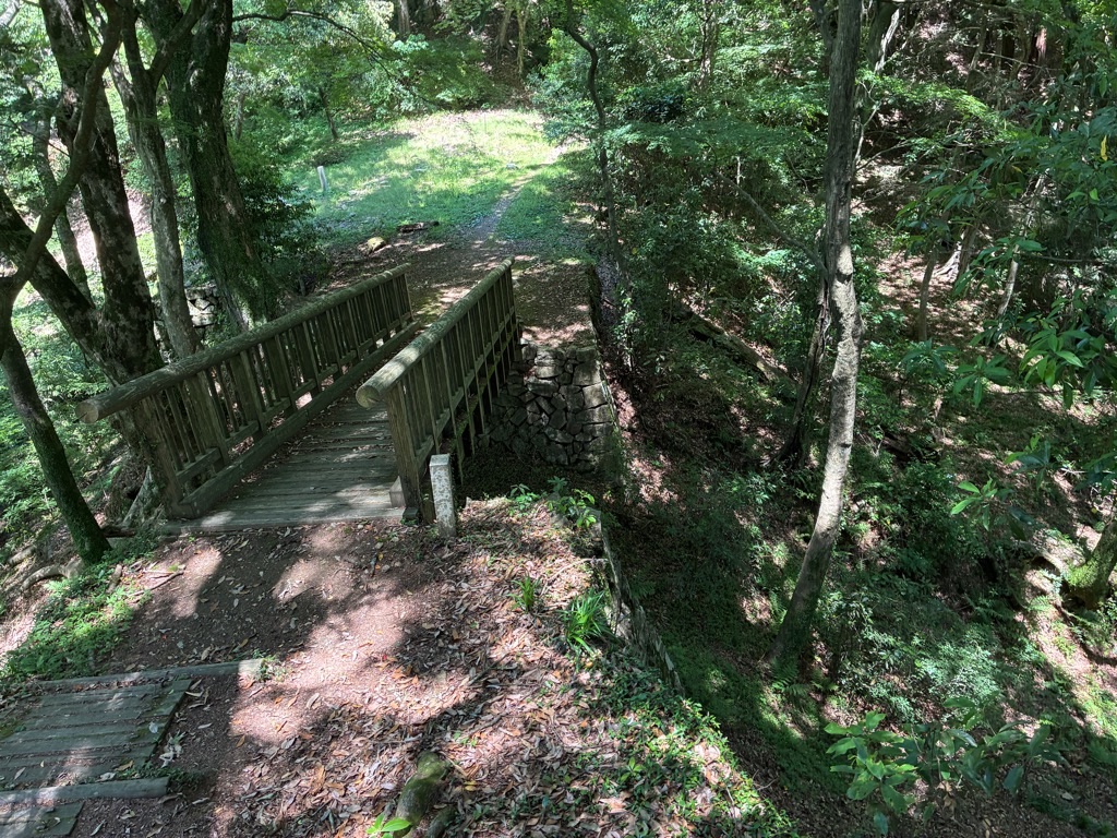 備中松山城 土橋