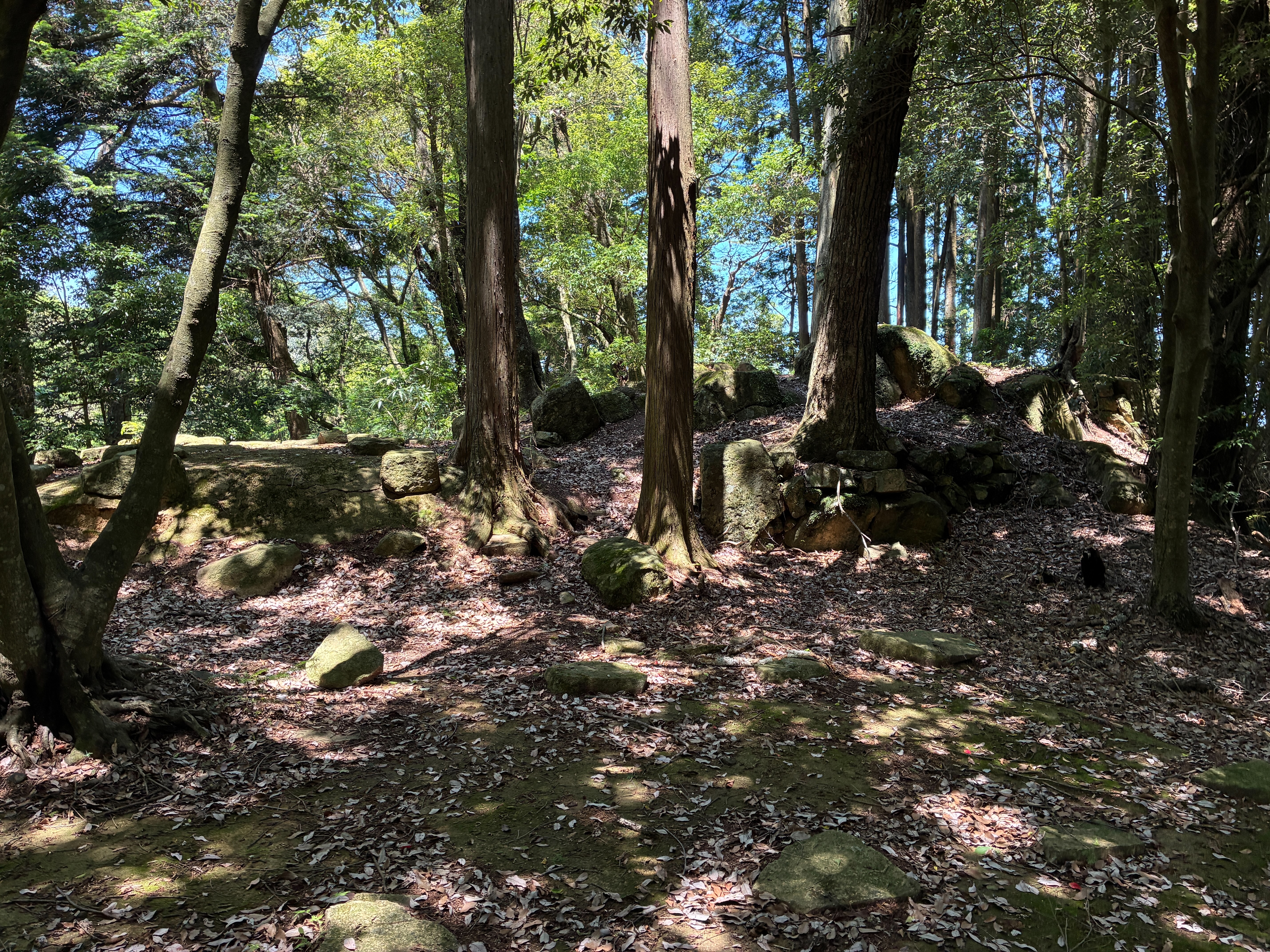 備中松山城 天神社跡