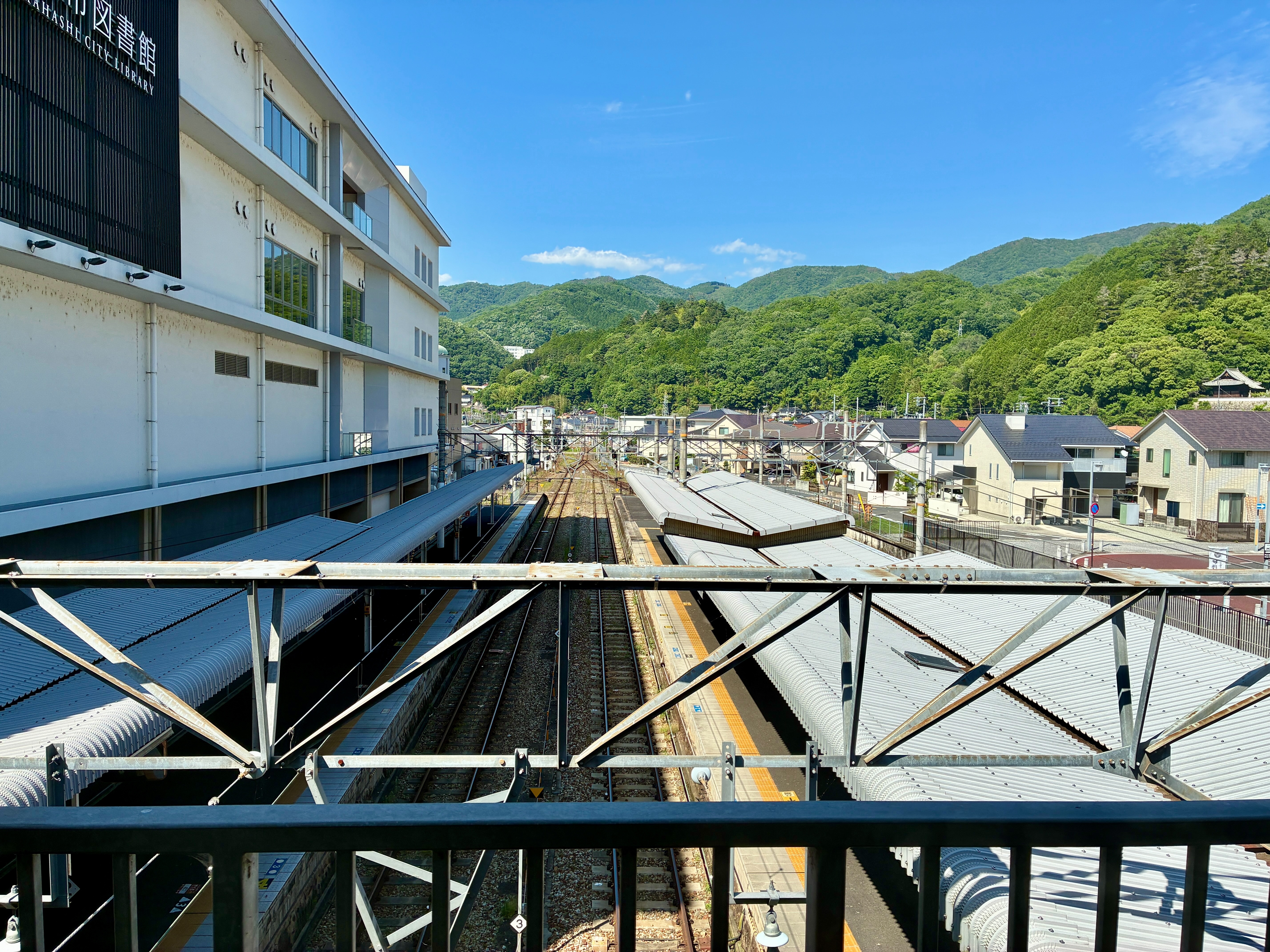 備中高梁駅 ホームを望む