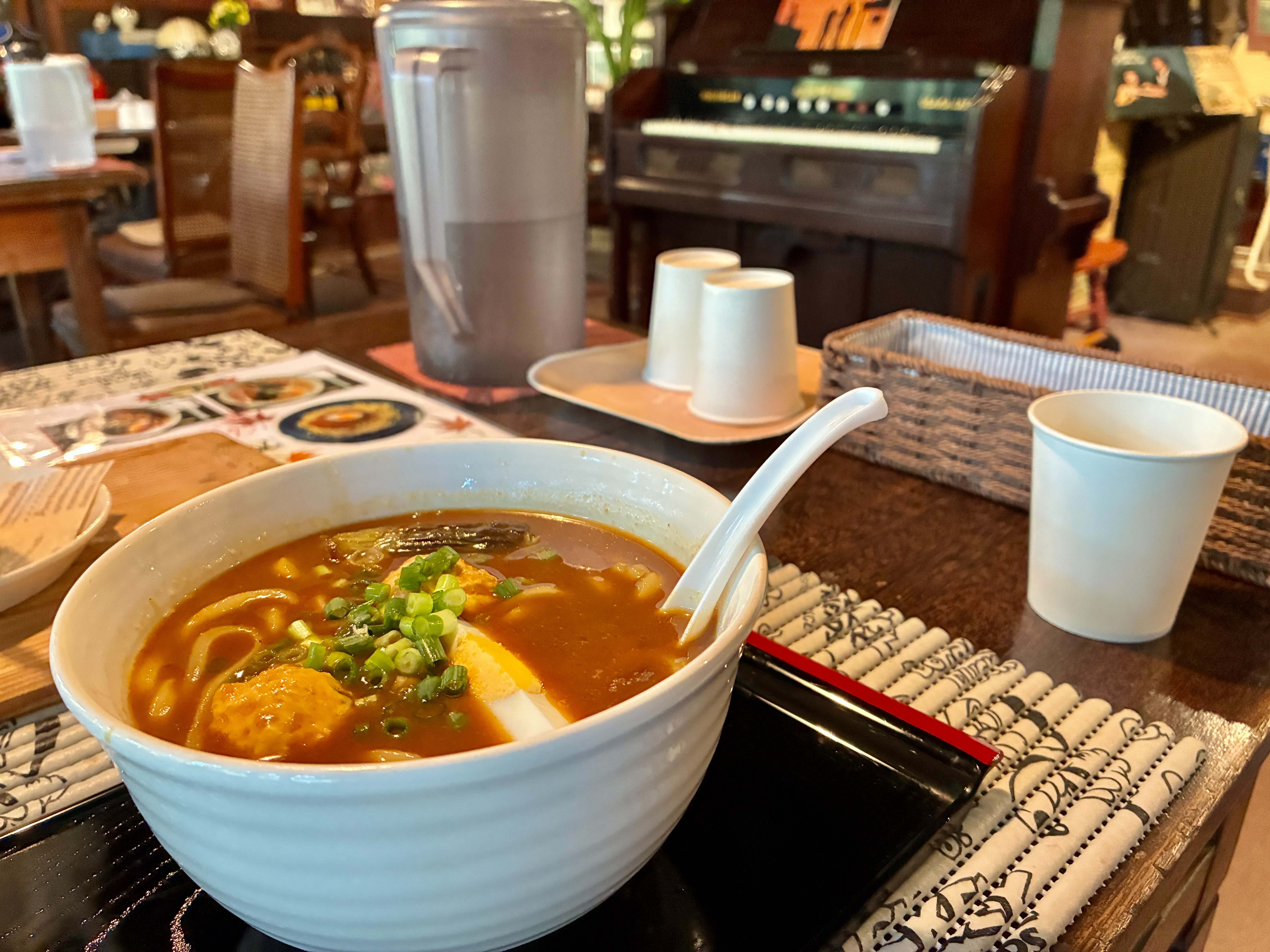 吹屋ふるさと村 金子や スパイシーカレーうどん