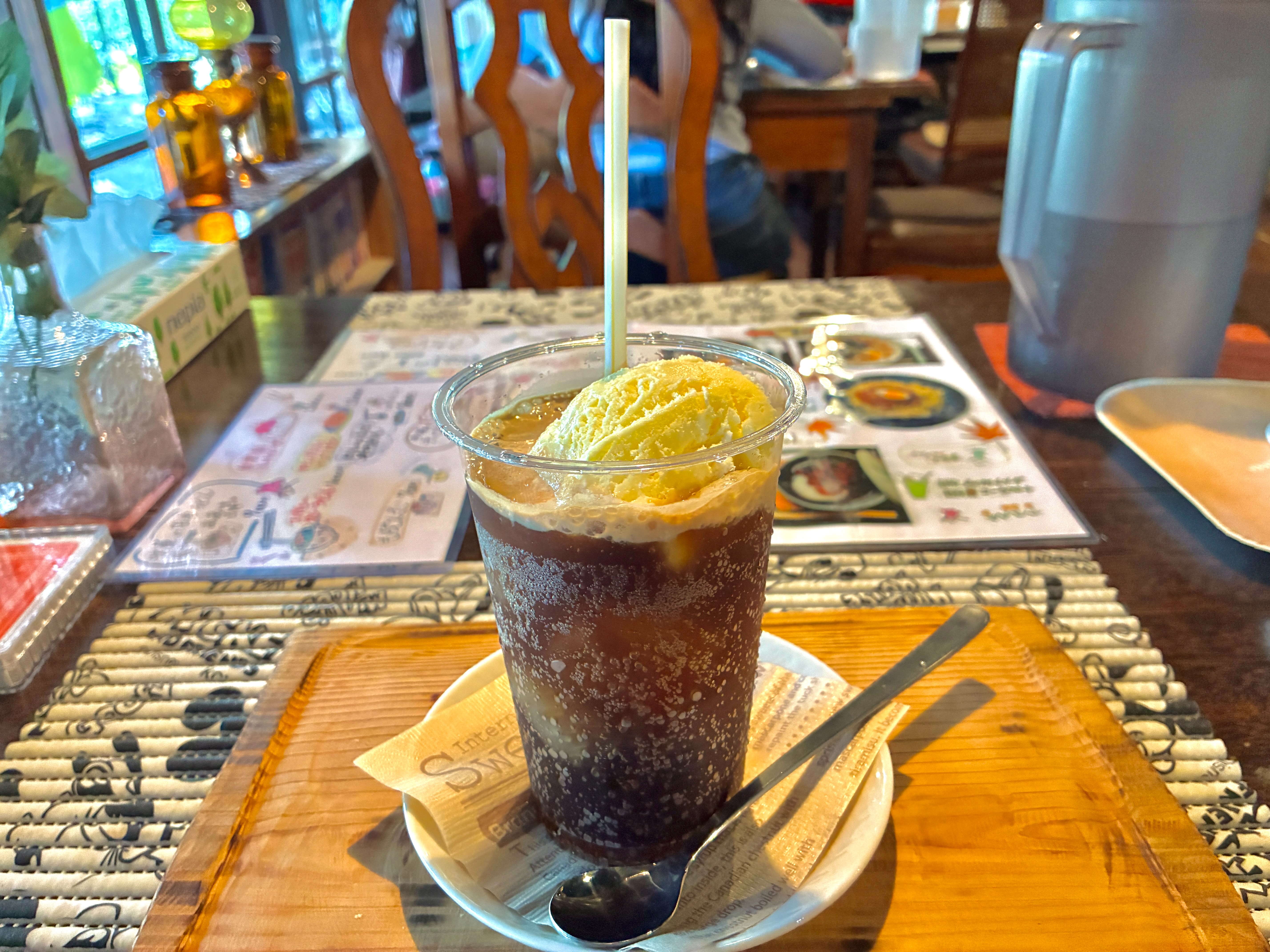 吹屋ふるさと村 金子や コーラフロート