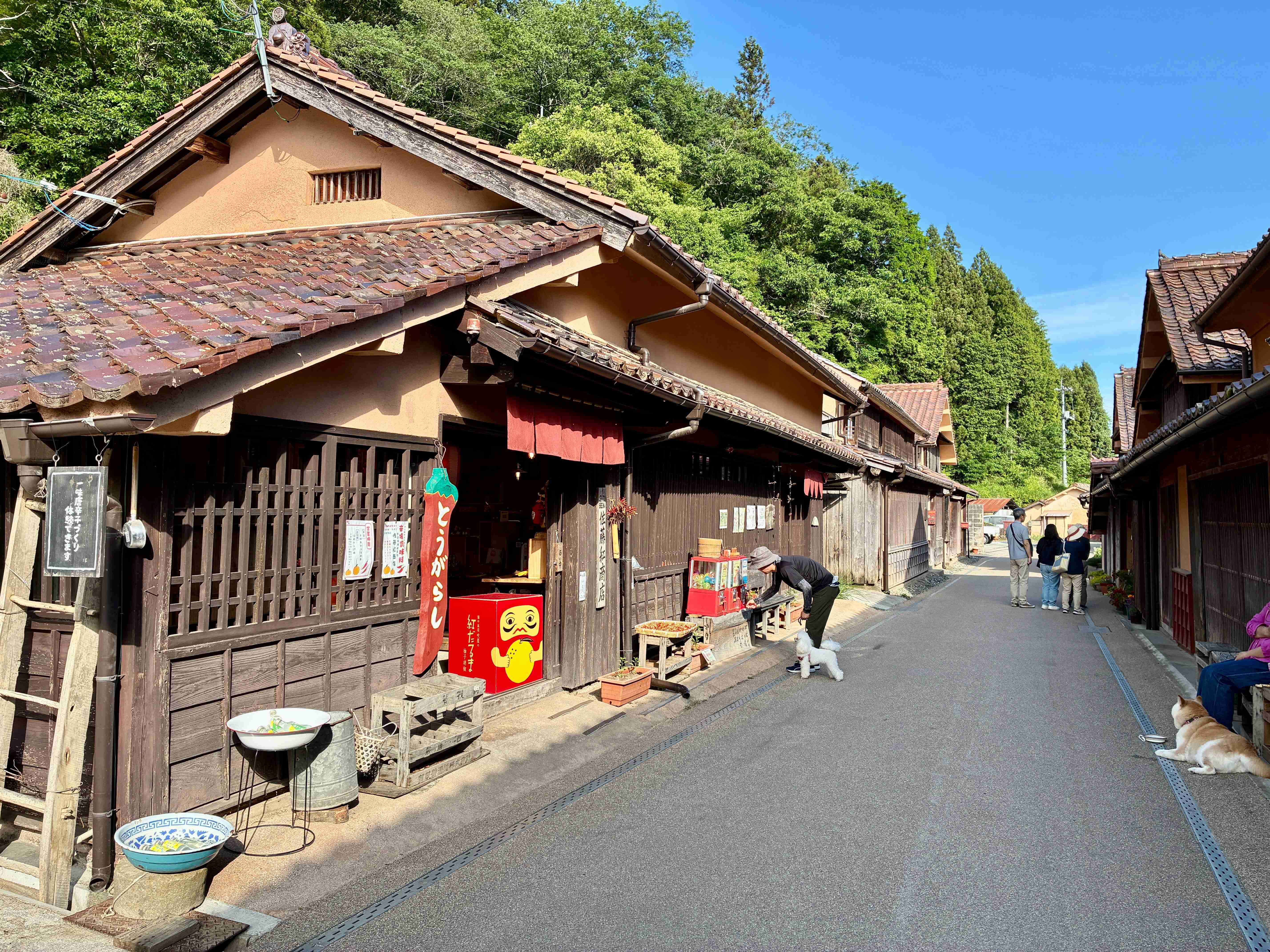吹屋ふるさと村 佐藤紅商店 外観