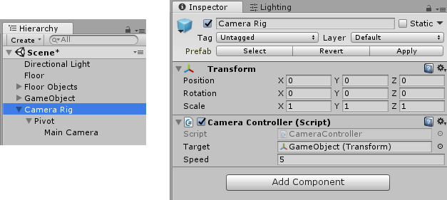 Unity オブジェクトについてくるカメラを作ったよ 陰干し中のゲーム開発メモ