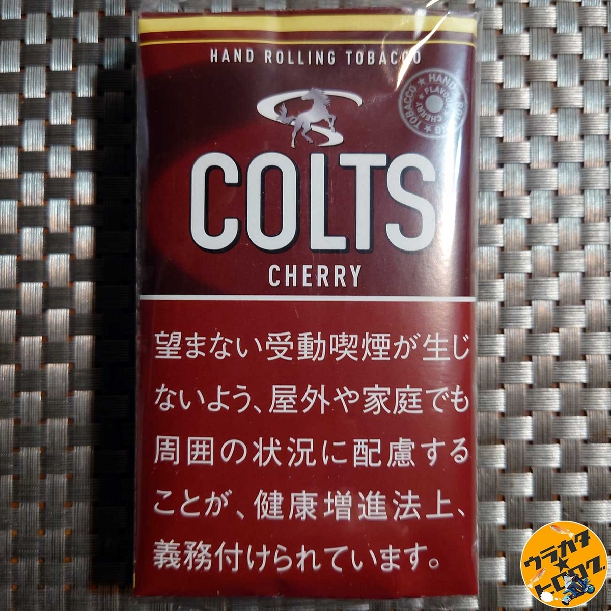 COLTS CHERRYのパッケージ(筆者撮影)