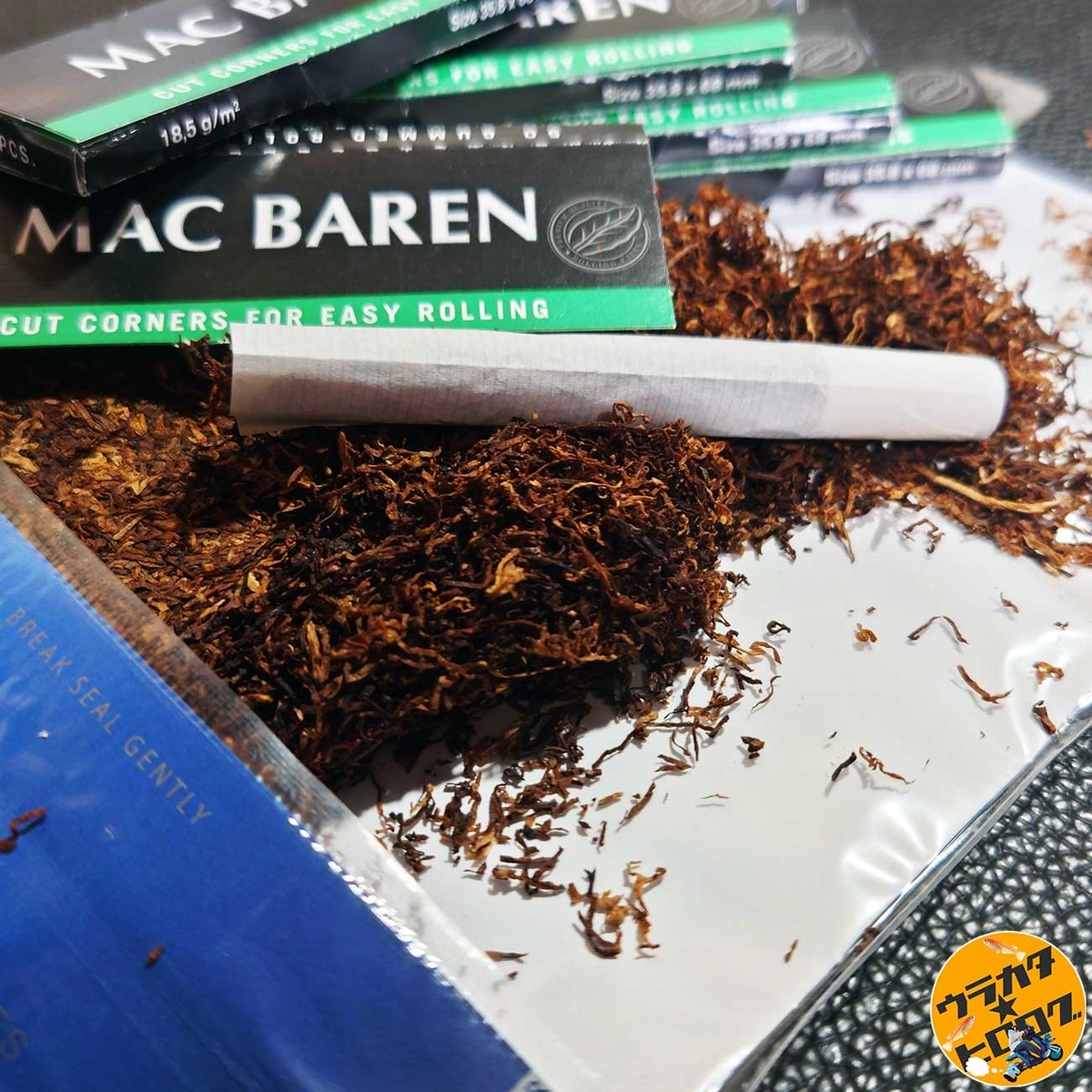 シャグ】MAC BAREN HALFZWARE の レビュー【たばこ(R-20)】 - smoke 