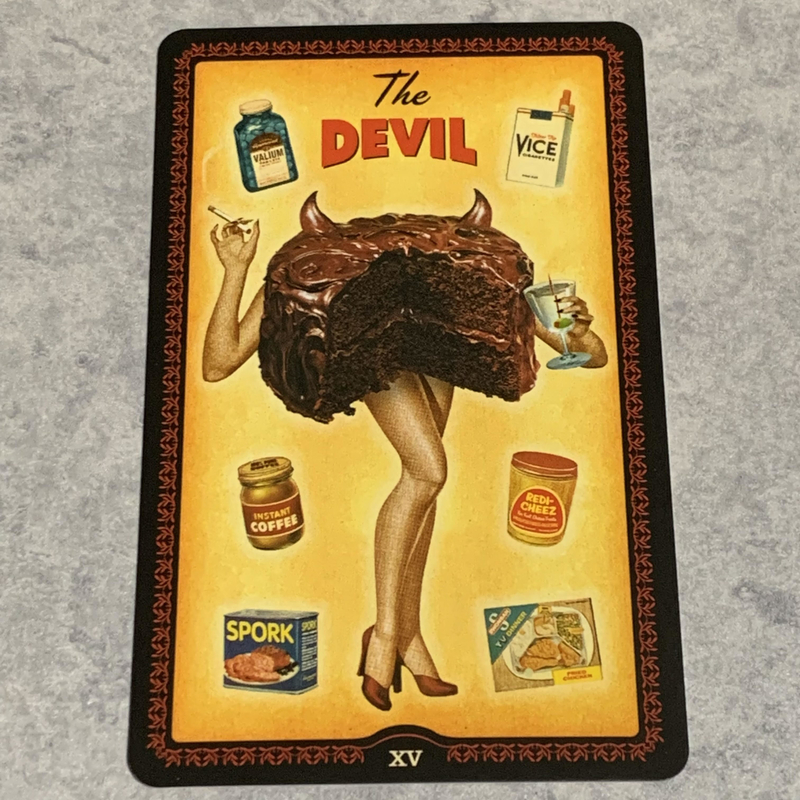 ハウスワイフ・タロット講座 The DEVIL 悪魔 - ミカミ ポーラのuranaisu
