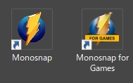 monosnap二つのショートカット
