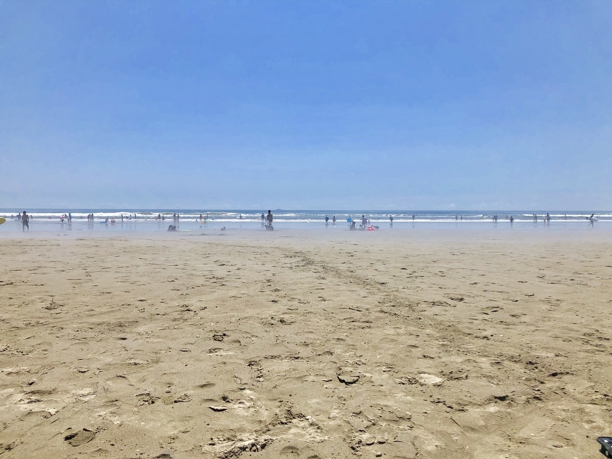 都内から日帰りでok 子連れにオススメな海水浴場 フリーランスで働くママの子育てblog
