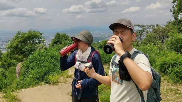 2024/06/08 ファミリー登山 交野山 - 走ったり登ったり歩いたり