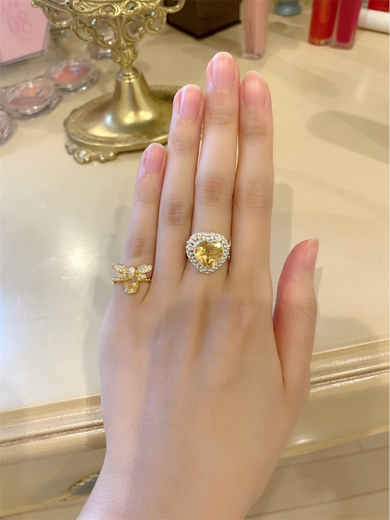 ビジュマムのハートリングが可愛い - 愛と真実のハムスター茶漬けブログ