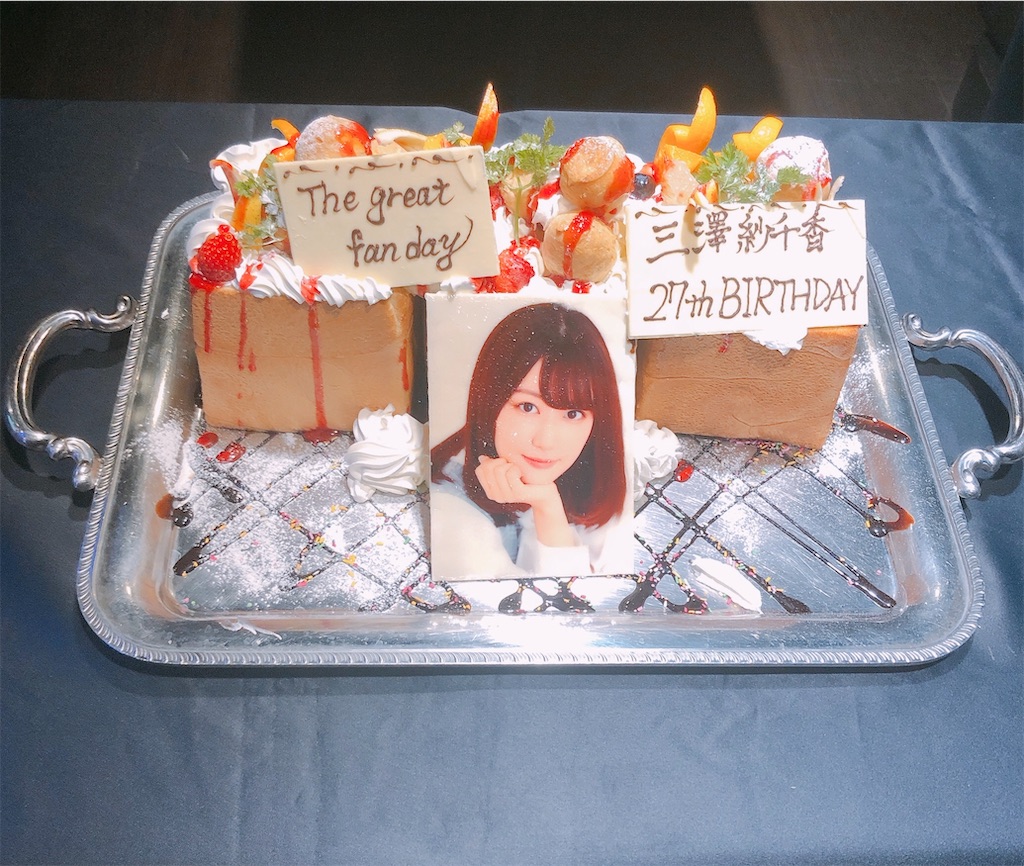 三澤紗千香 27th Birthday The Great Fan Day ぐっちゃり Diary