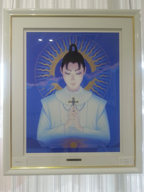 20160130 鶴田一郎美人画の世界2016あんじょう展 (2) 天草四郎