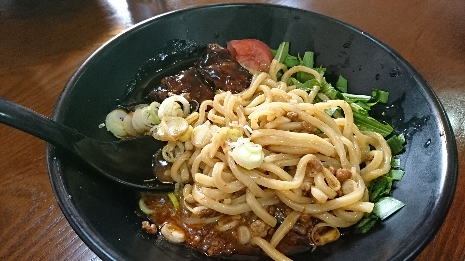 2016.12.1 福来源 (3) おにまぜそば（まぜたあと）