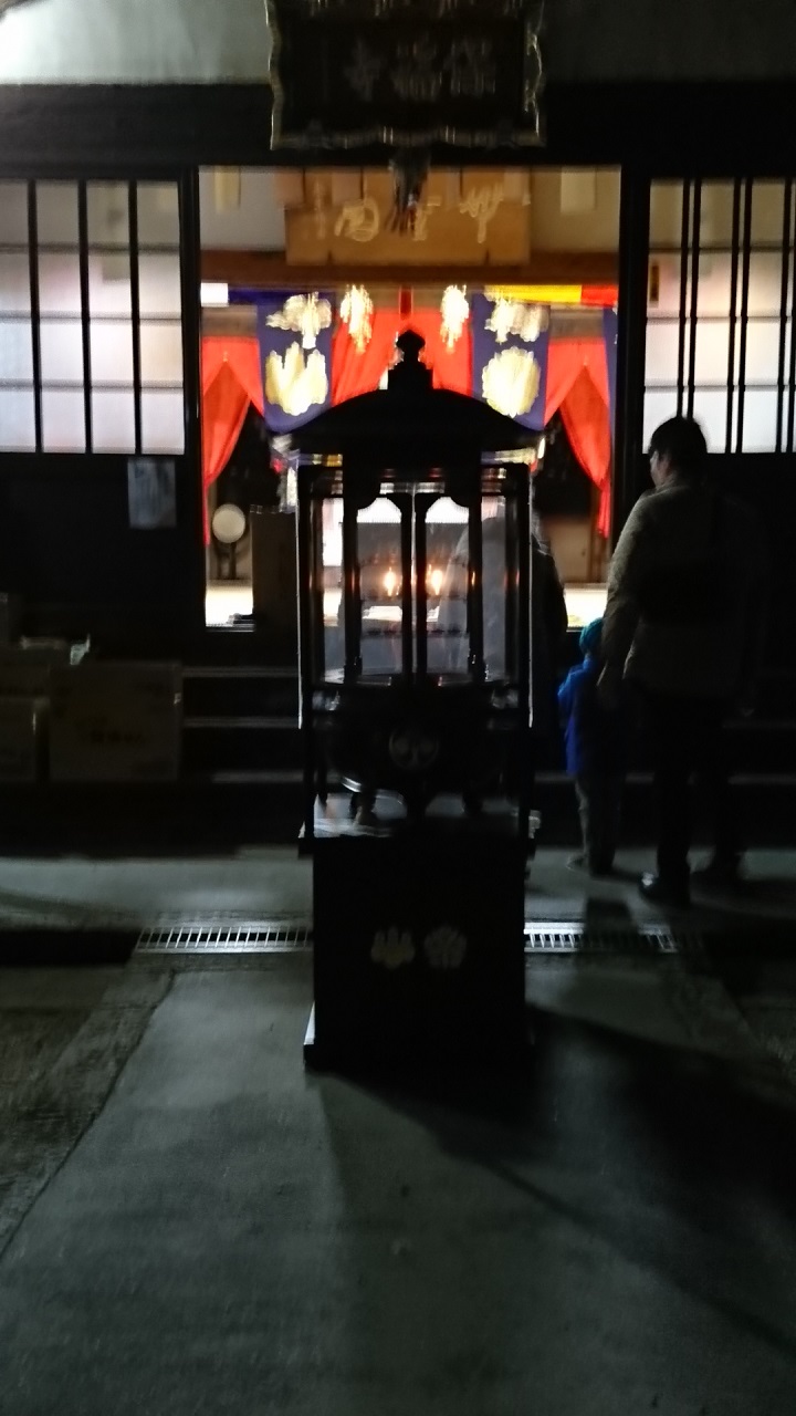 2017.1.1 保福寺 (2) 本堂におまいり