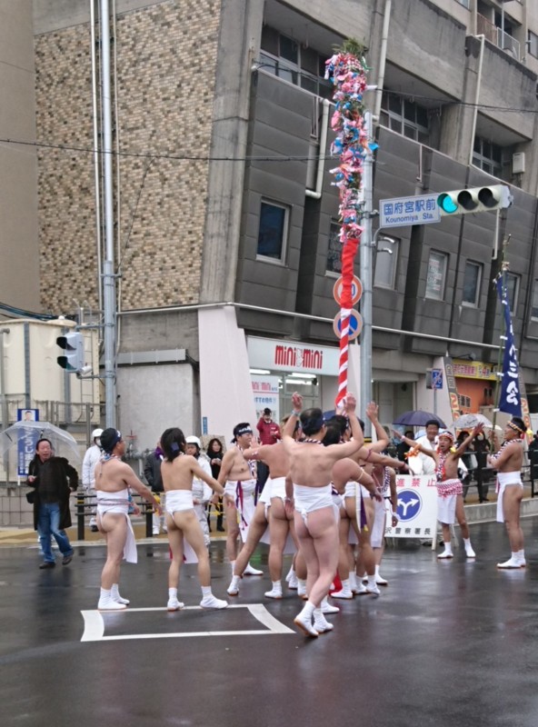 2017.2.9 国府宮はだかまつり (4) 国府宮駅前交差点