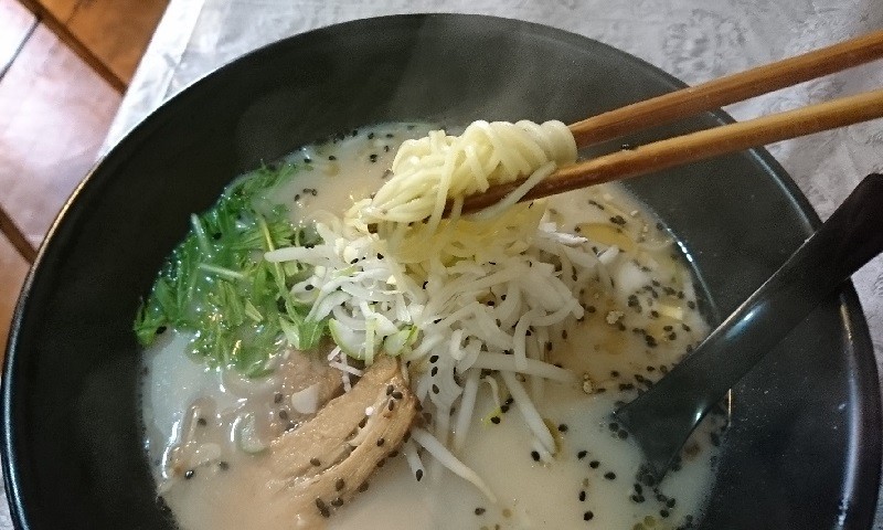 2017.2.17 福来源 (1) とんこつラーメン