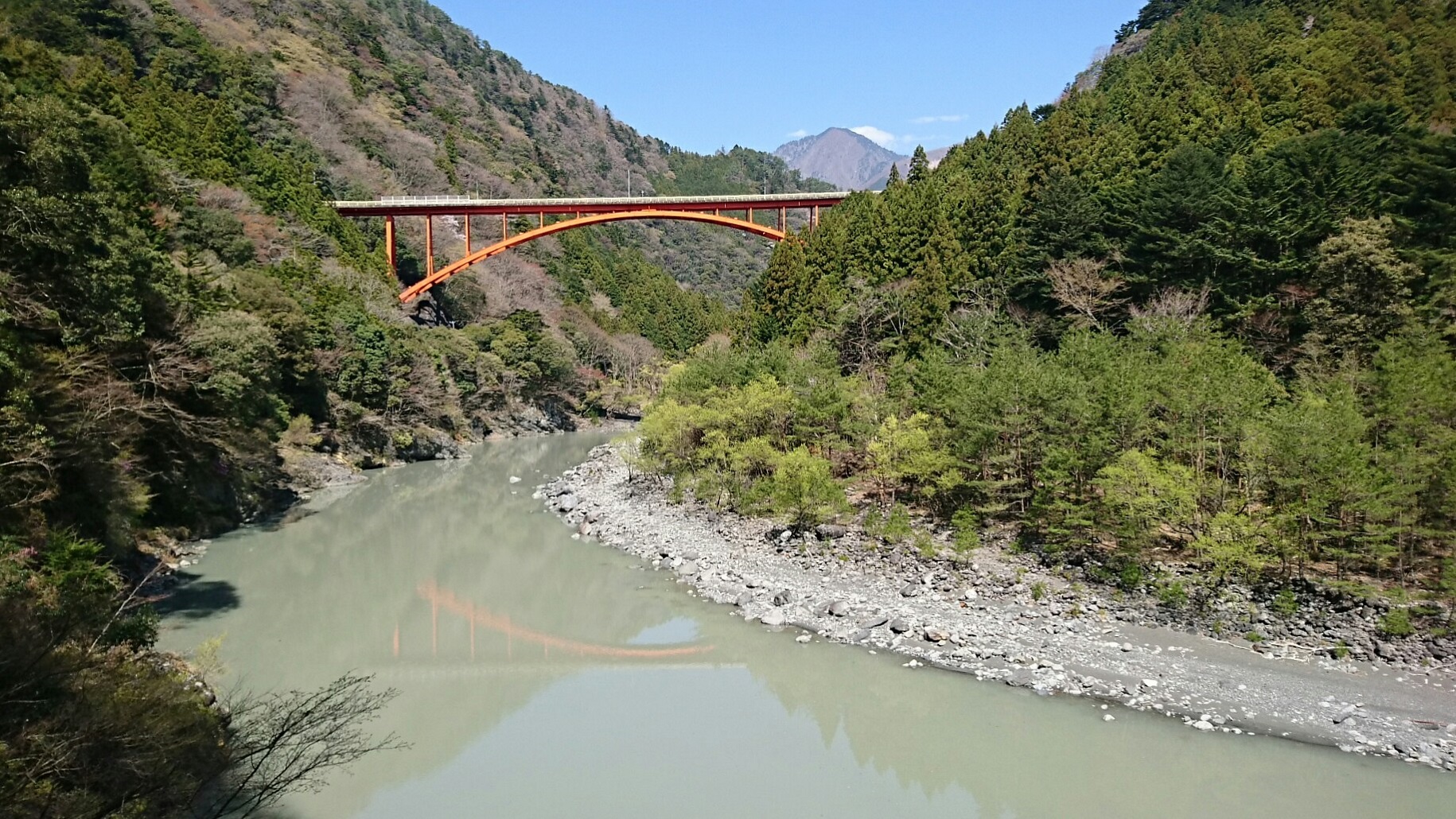 2018.3.28 井川線 (27) 井川いき列車 - 奥泉-アプトいちしろ間 1830-1030