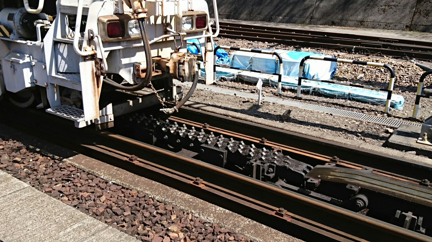 2018.3.28 井川線 (39) アプトいちしろ - 井川いき列車(ラックレール) 1710-960