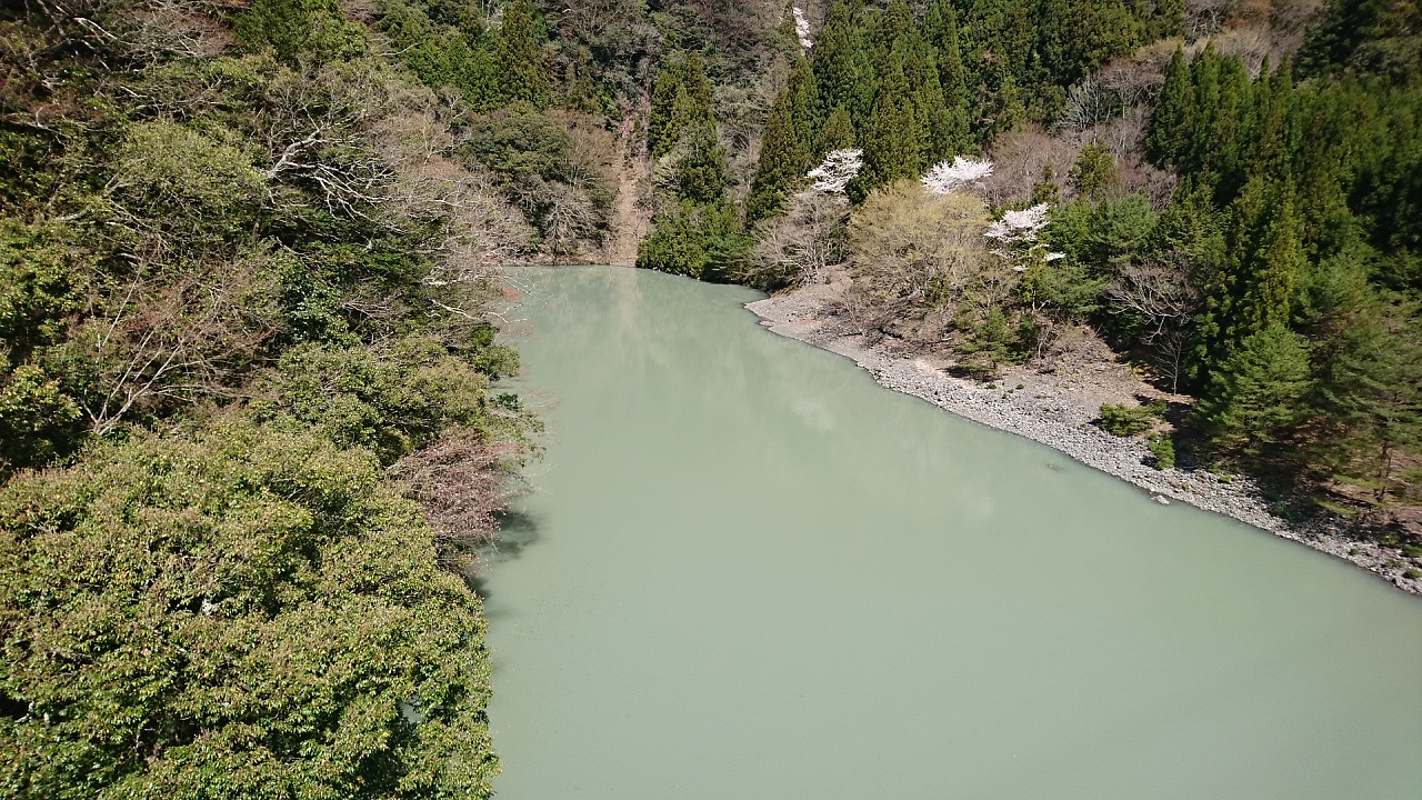 2018.3.28 井川線 (44) 井川いき列車 - アプトいちしろ-長島ダム間 1280-720