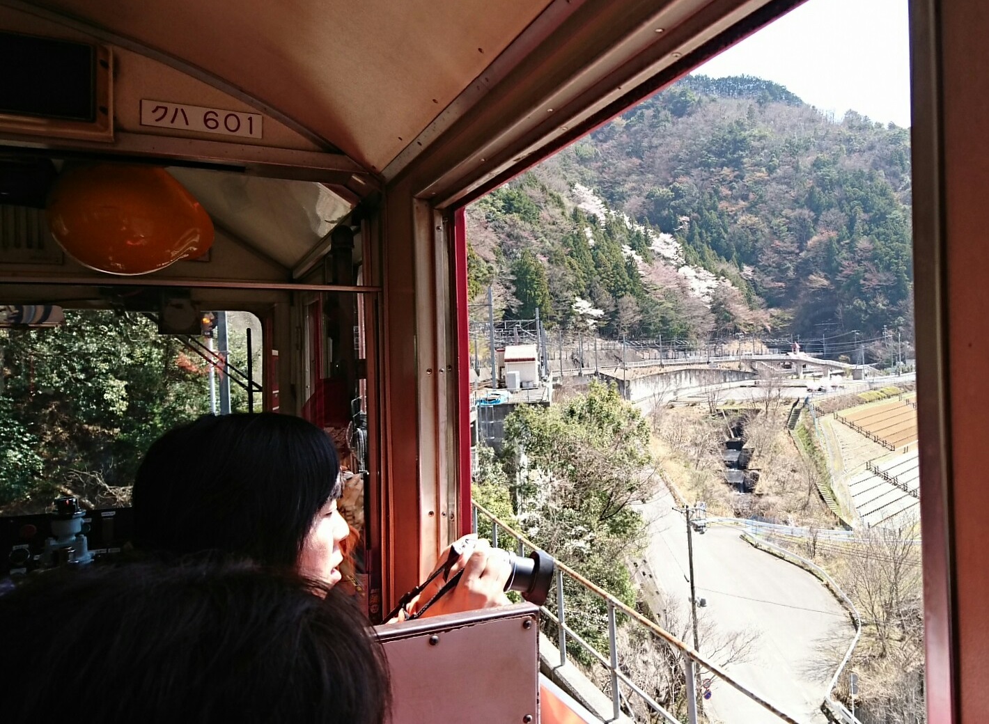 2018.3.28 井川線 (50) 井川いき列車 - 長島ダム 1420-1040