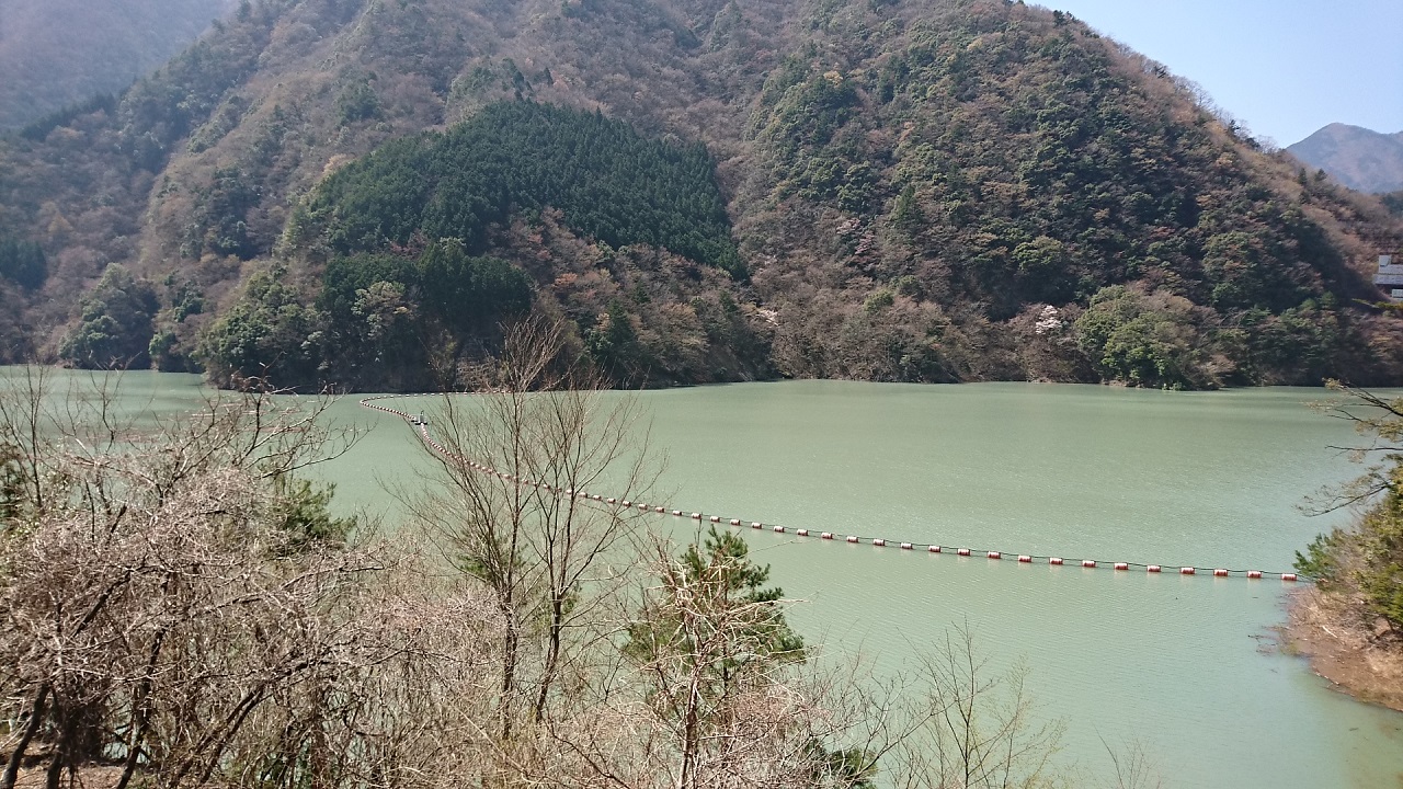 2018.3.28 井川線 (56) 井川いき列車 - 長島ダム-ひらんだ間(接岨湖) 1280-720