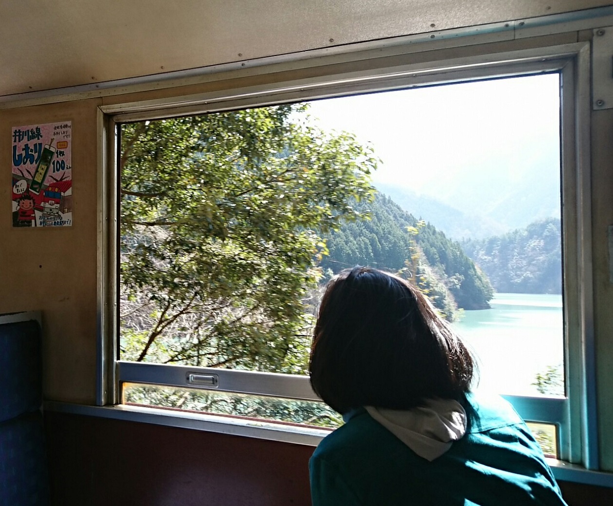 2018.3.28 井川線 (73) 井川いき列車 - 奥大井湖上-接岨峡温泉間 1260-1040