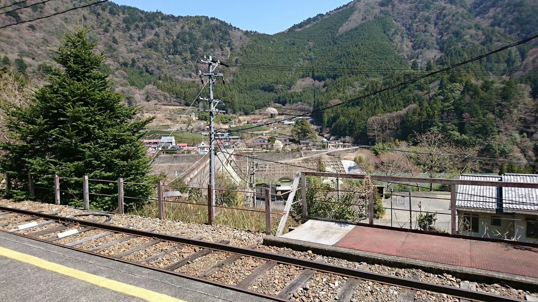2018.3.28 井川線 (76) 井川いき列車 - 接岨峡温泉 1850-1040