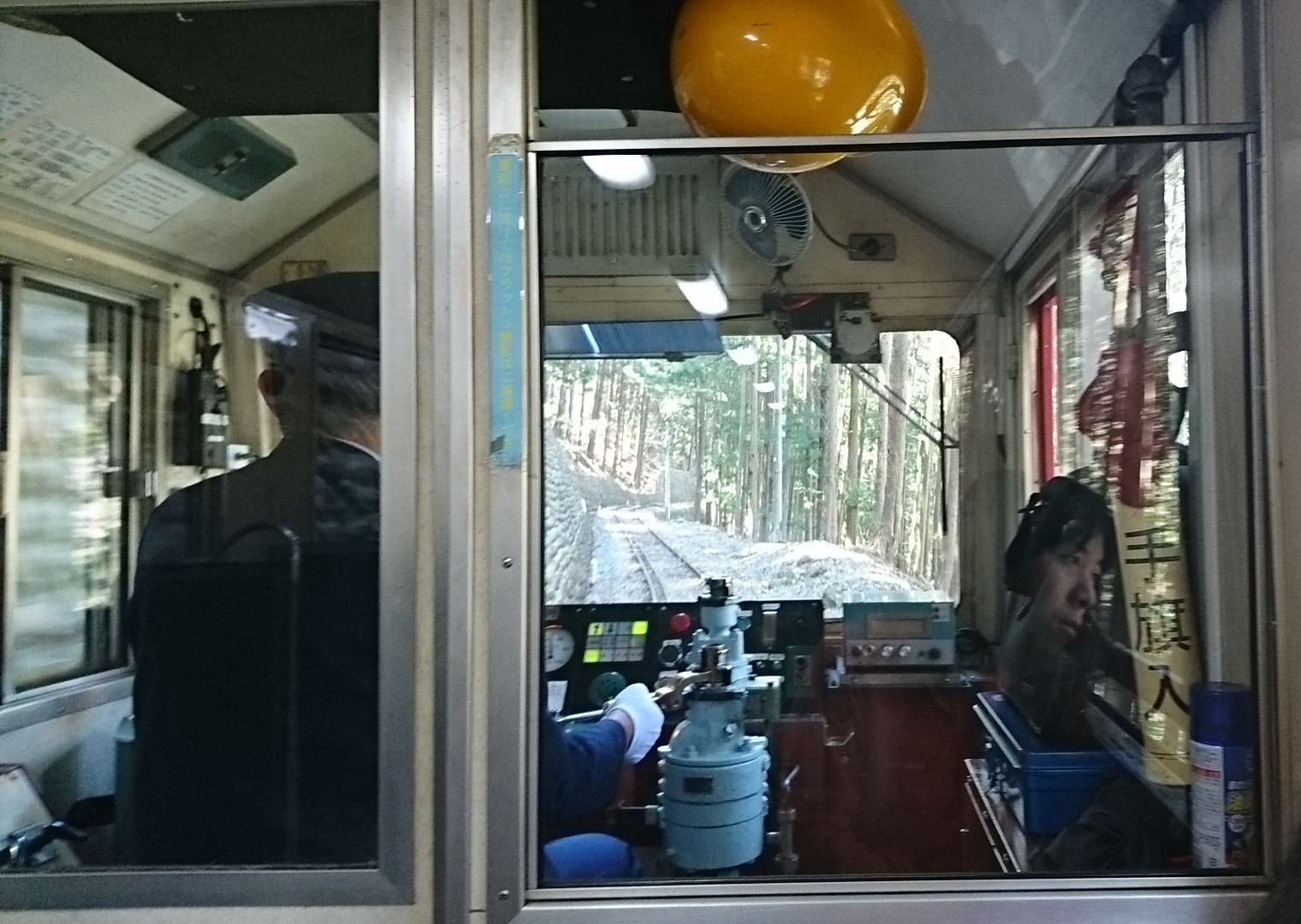 2018.3.28 井川線 (79) 井川いき列車 - 接岨峡温泉-尾盛間 1520-1080